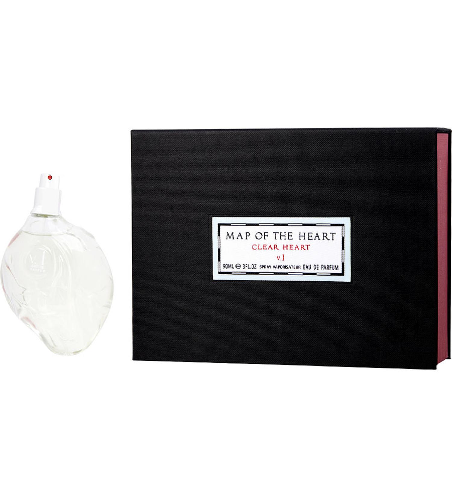 MAP OF THE HEART V.1 CLEAR HEART by Map Of The Heart - EAU DE PARFUM SPRAY 3 OZ - UNISEX