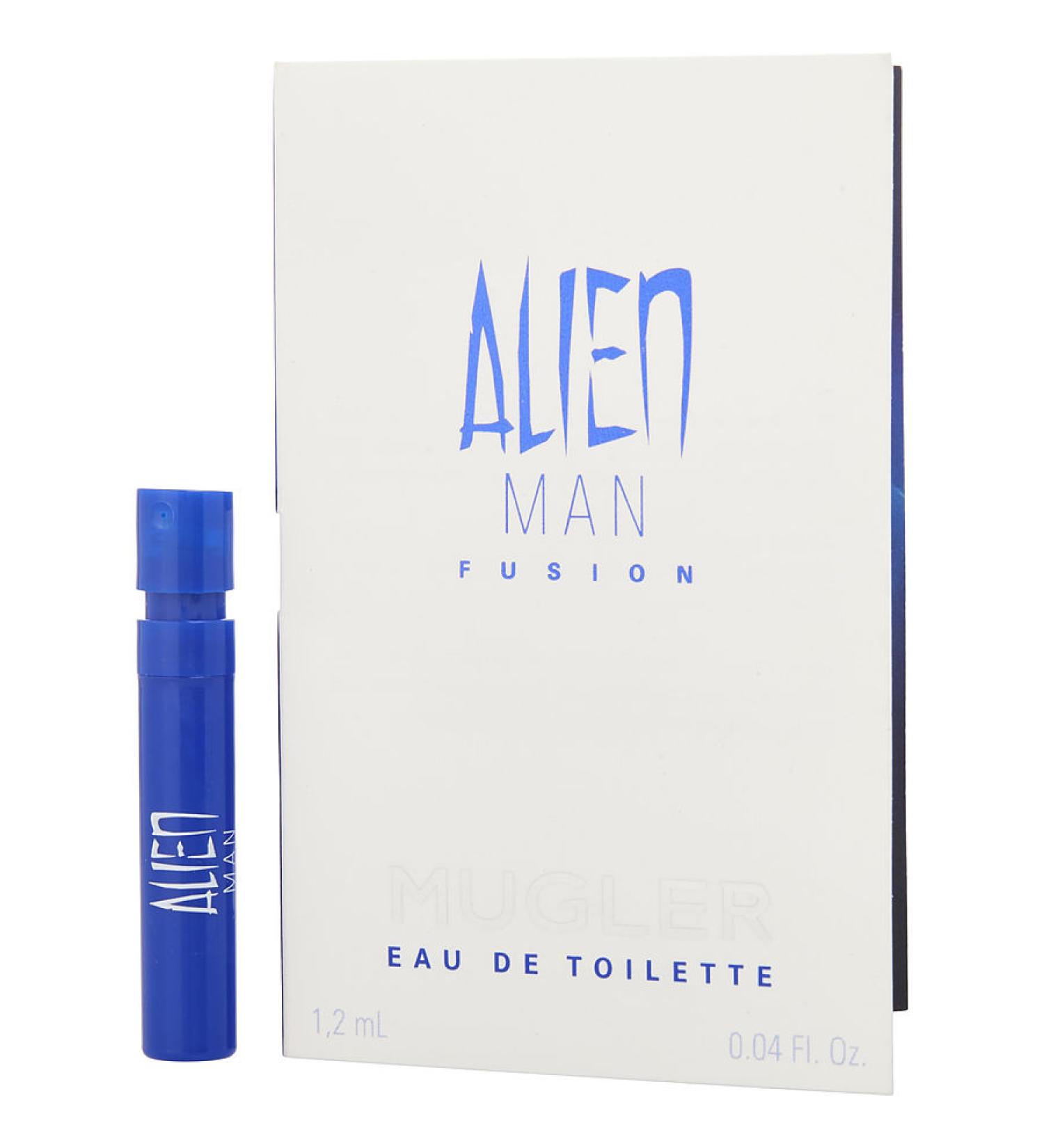 ALIEN MAN FUSION by Thierry Mugler - EDT SPRAY VIAL ON CARD - MEN