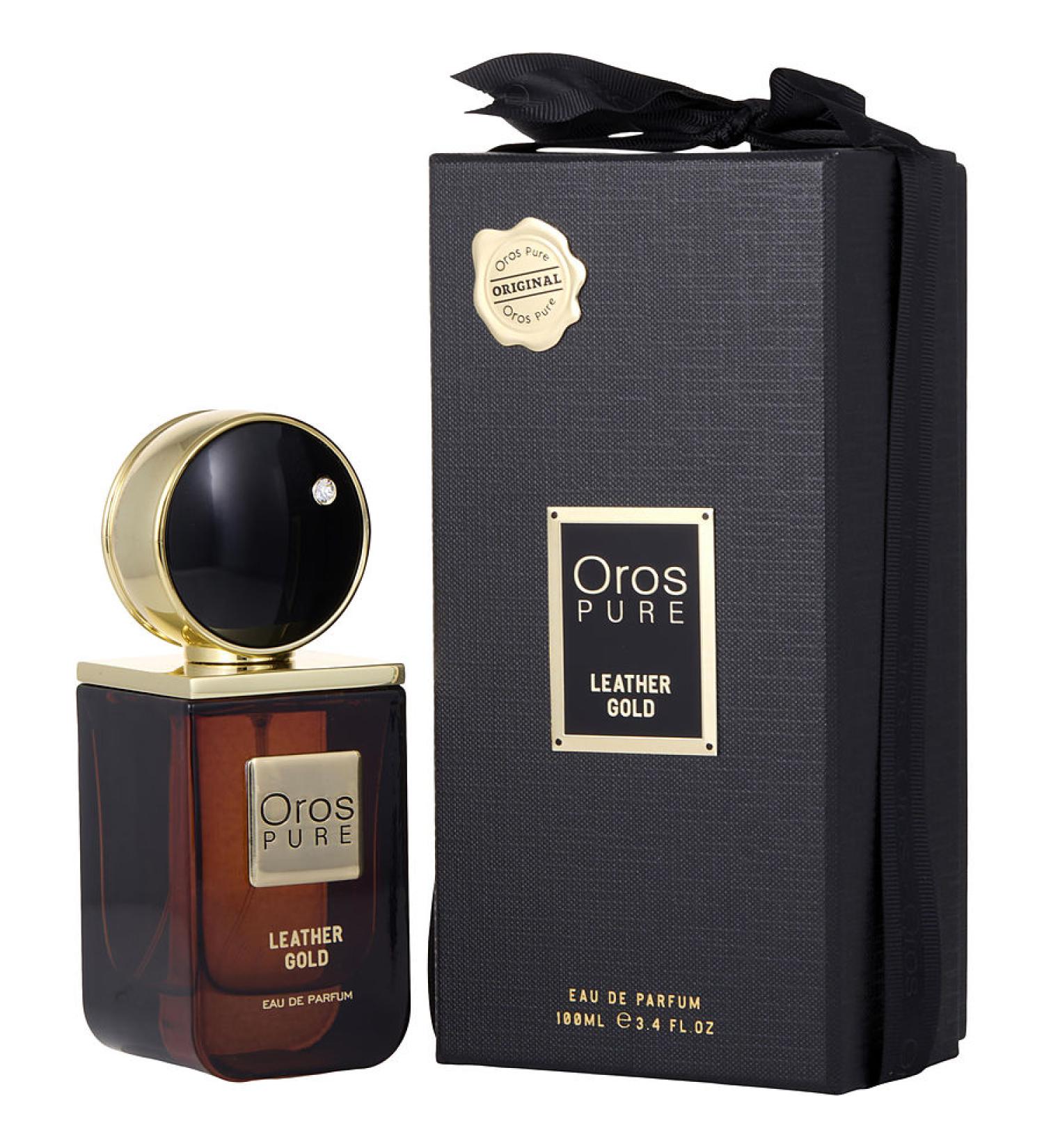 ARMAF OROS PURE LEATHER GOLD by Armaf - EAU DE PARFUM SPRAY 3.4 OZ - WOMEN