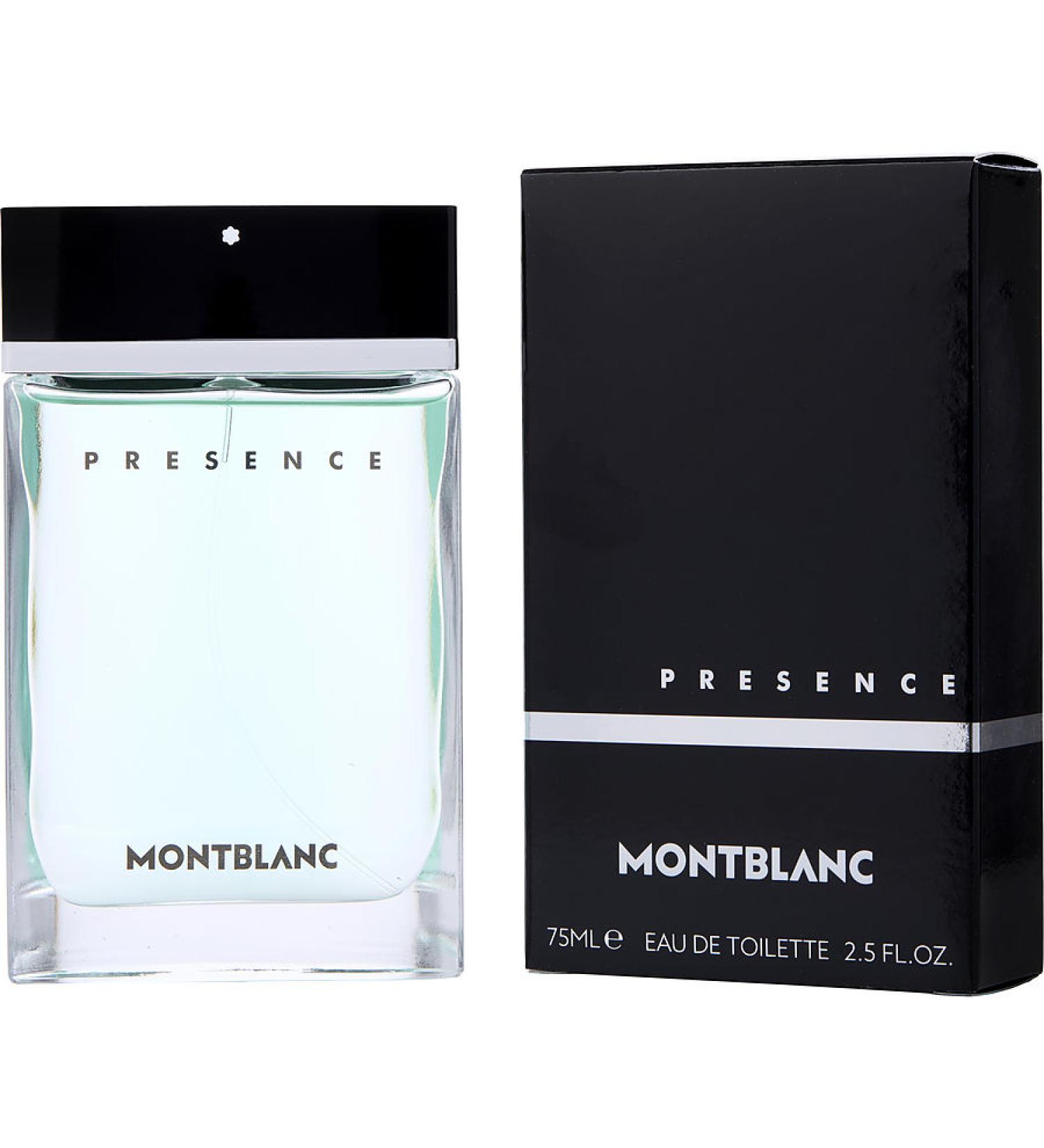 MONT BLANC PRESENCE by Mont Blanc - EDT SPRAY 2.5 OZ (NEW PACKAGING) - MEN