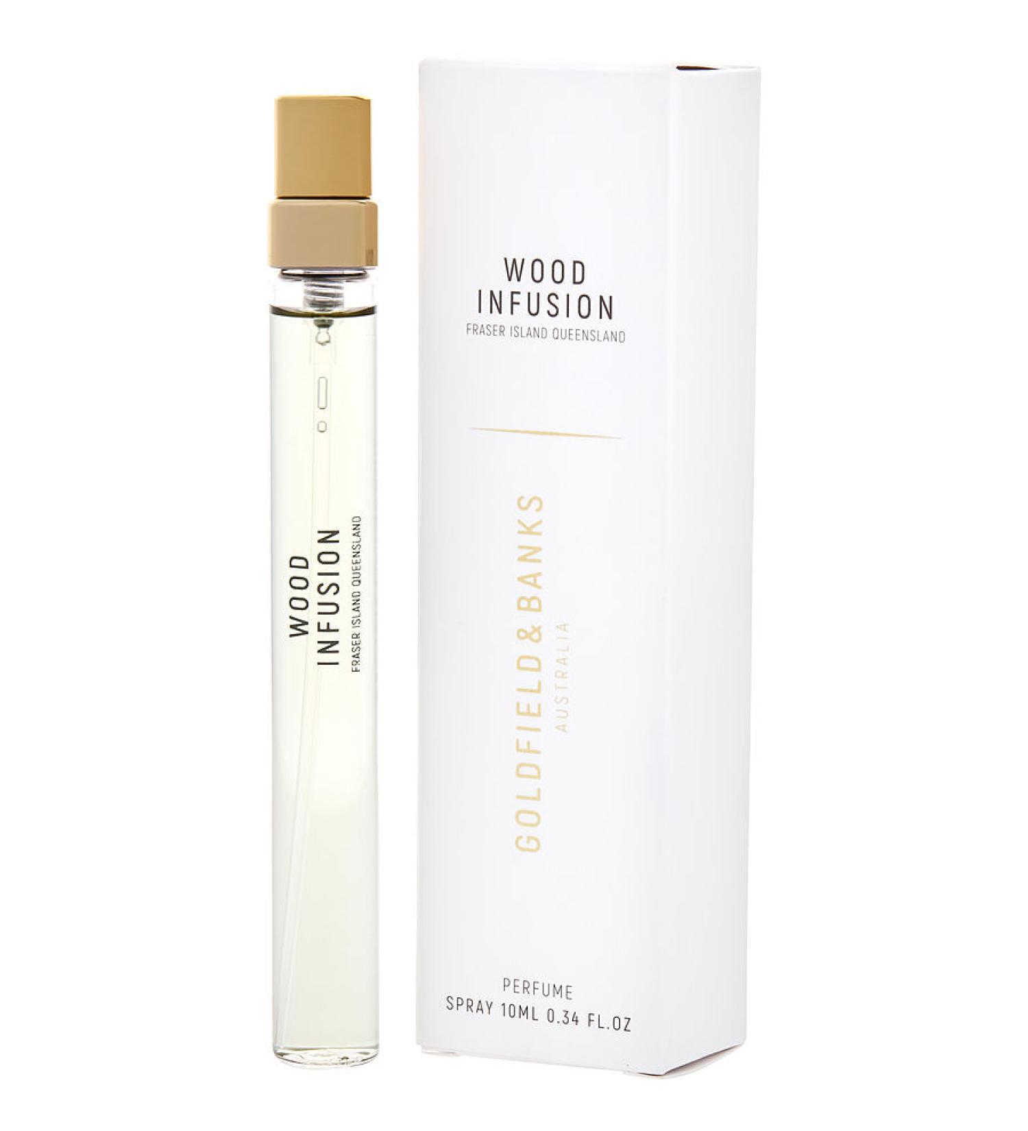 GOLDFIELD & BANKS WOOD INFUSION by Goldfield & Banks - PERFUME CONTENTRATE TRAVEL SPRAY 0.34 OZ MINI - UNISEX