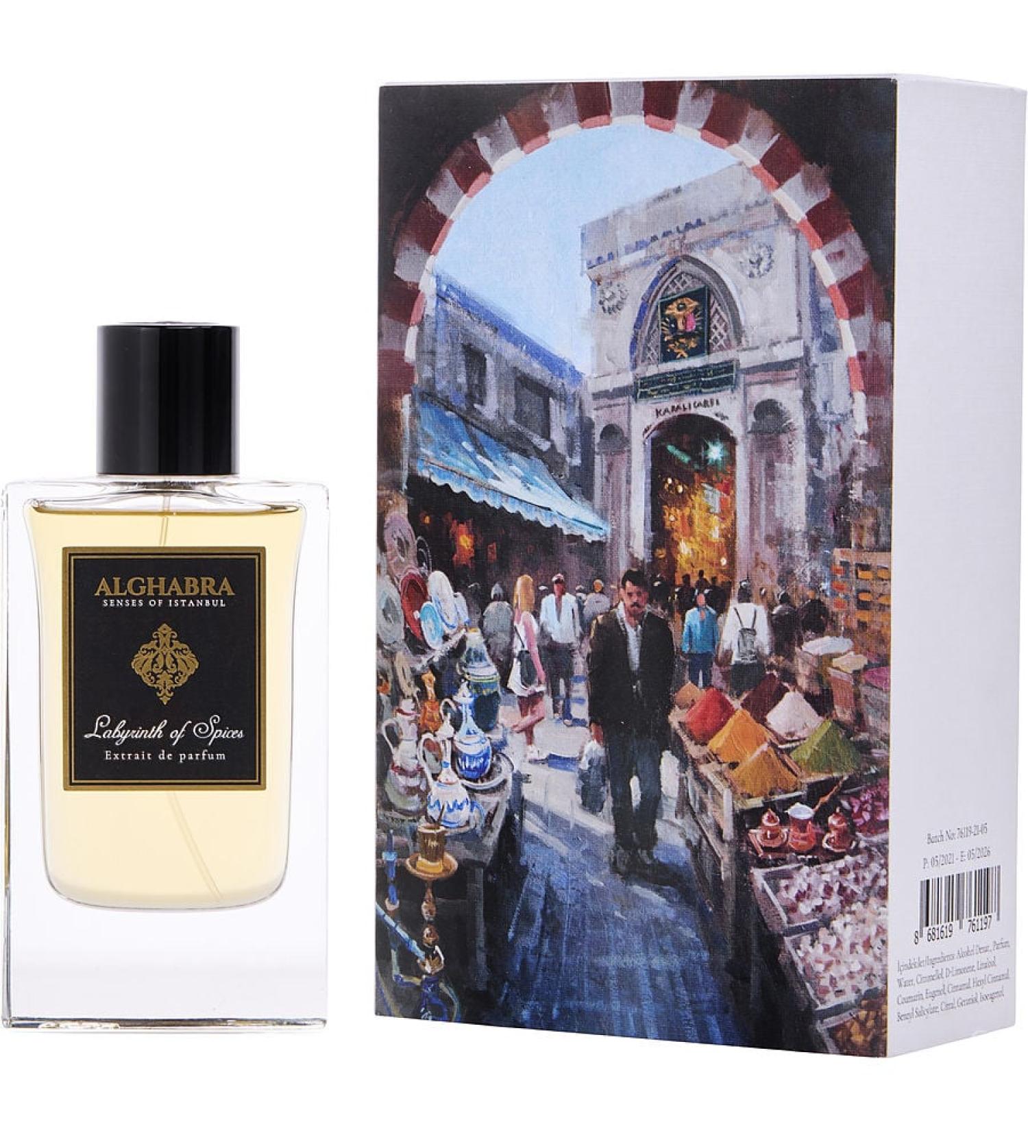 ALGHABRA LAYBRINTH OF SPICES by Alghabra Parfums - EXTRAIT DE PARFUM SPRAY 1.69 OZ - UNISEX