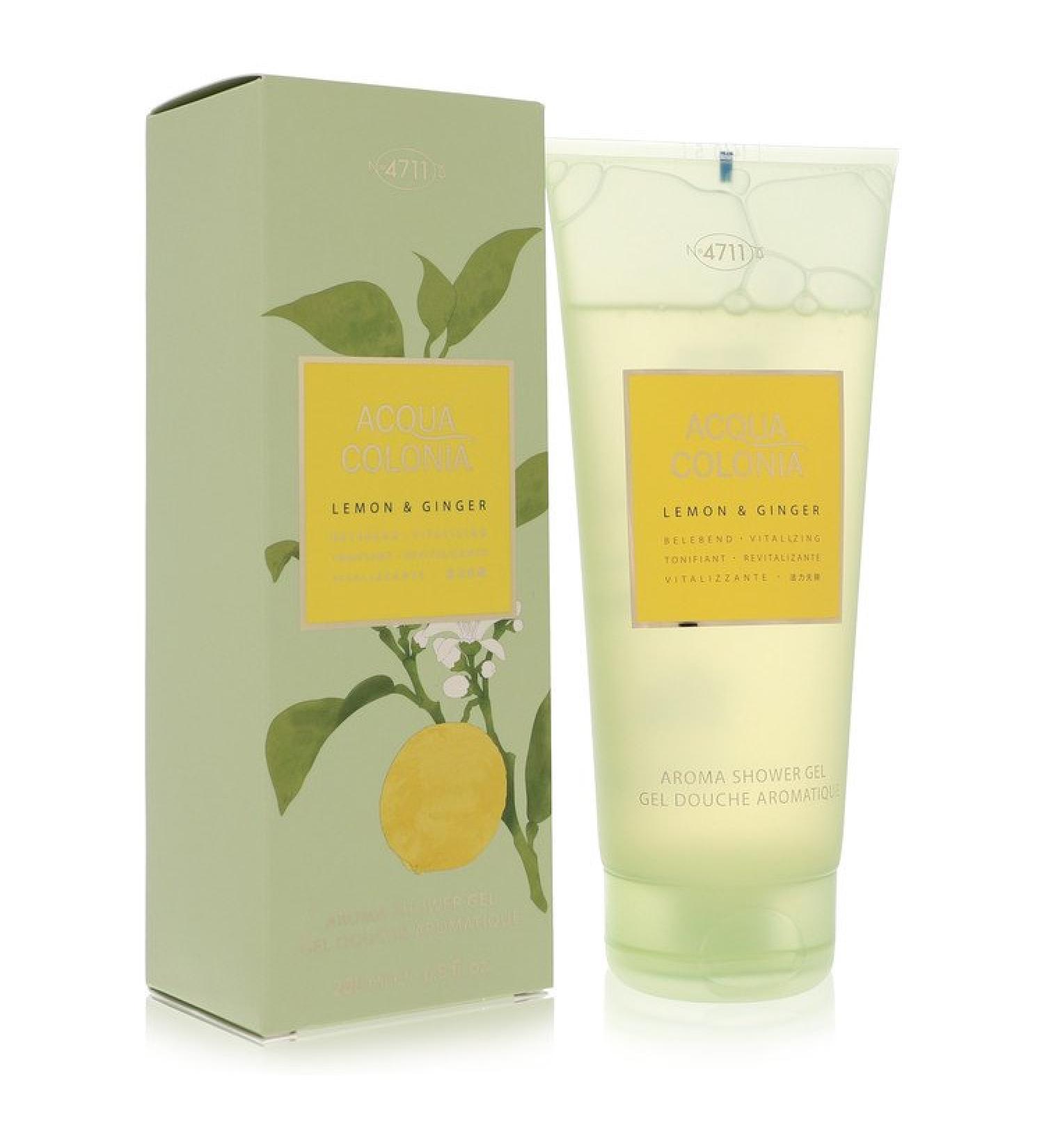 4711 ACQUA COLONIA Lemon & Ginger by 4711 Shower Gel 6.8 oz for Women
