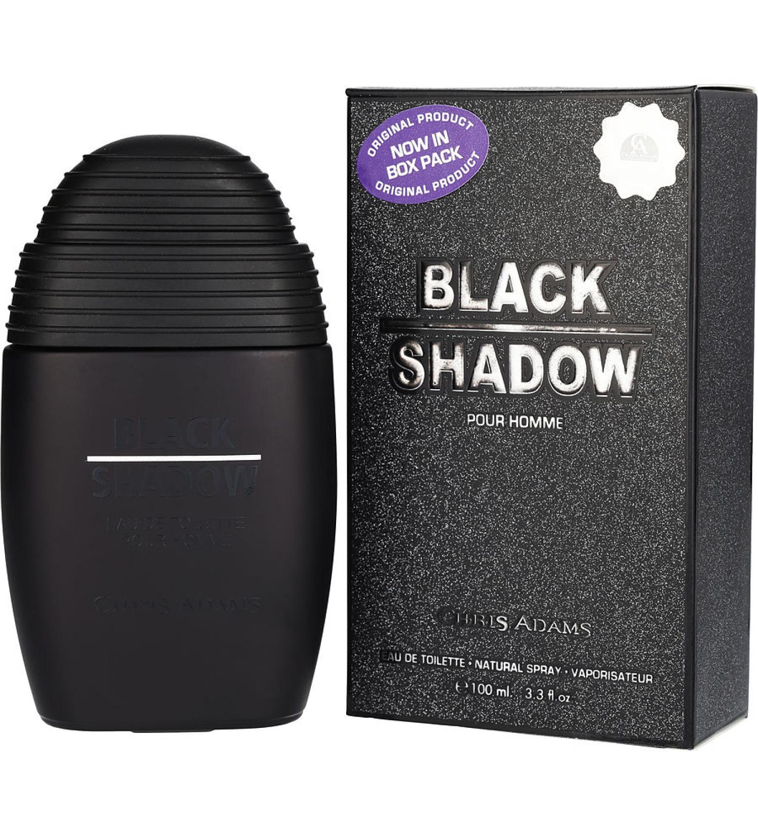 CHRIS ADAMS BLACK SHADOW by Chris Adams - EDT SPRAY 3.4 OZ - MEN