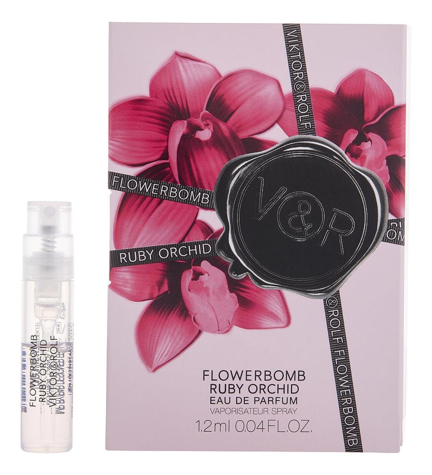 FLOWERBOMB RUBY ORCHID by Viktor & Rolf - EAU DE PARFUM SPRAY VIAL - WOMEN