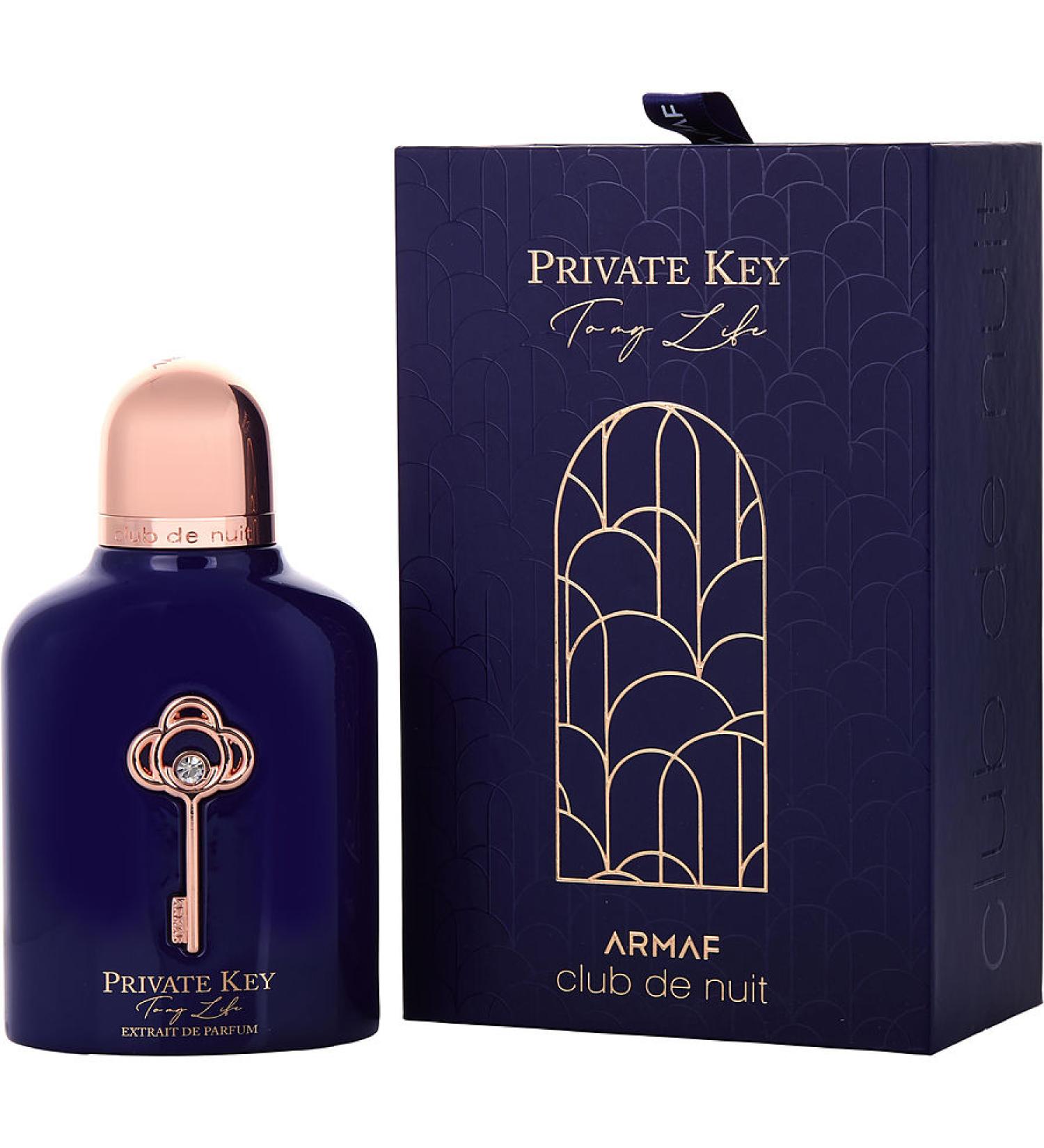 ARMAF CLUB DE NUIT PRIVATE KEY TO MY LIFE by Armaf - EXTRAIT DE PARFUM SPRAY 3.4 OZ - UNISEX