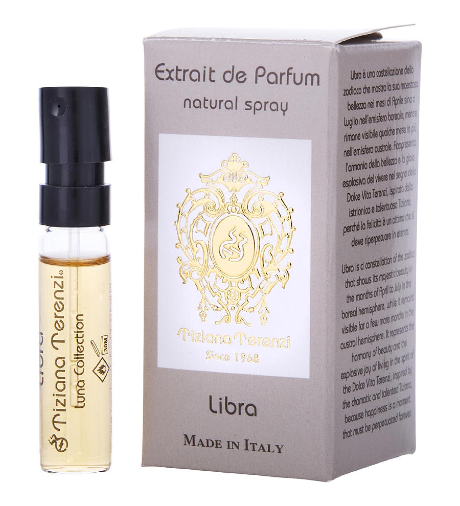 TIZIANA TERENZI LIBRA by Tiziana Terenzi - EXTRAIT DE PARFUM SPRAY VIAL - UNISEX