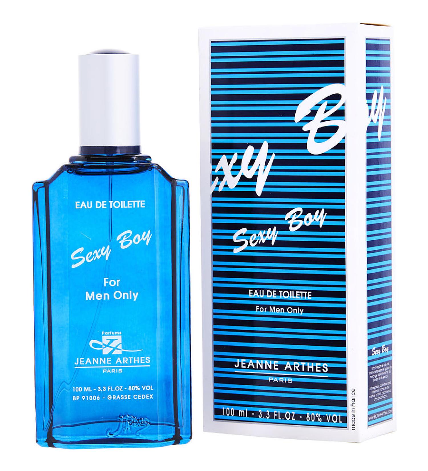 SEXY BOY by Jeanne Arthes - EDT SPRAY 3.3 OZ - MEN
