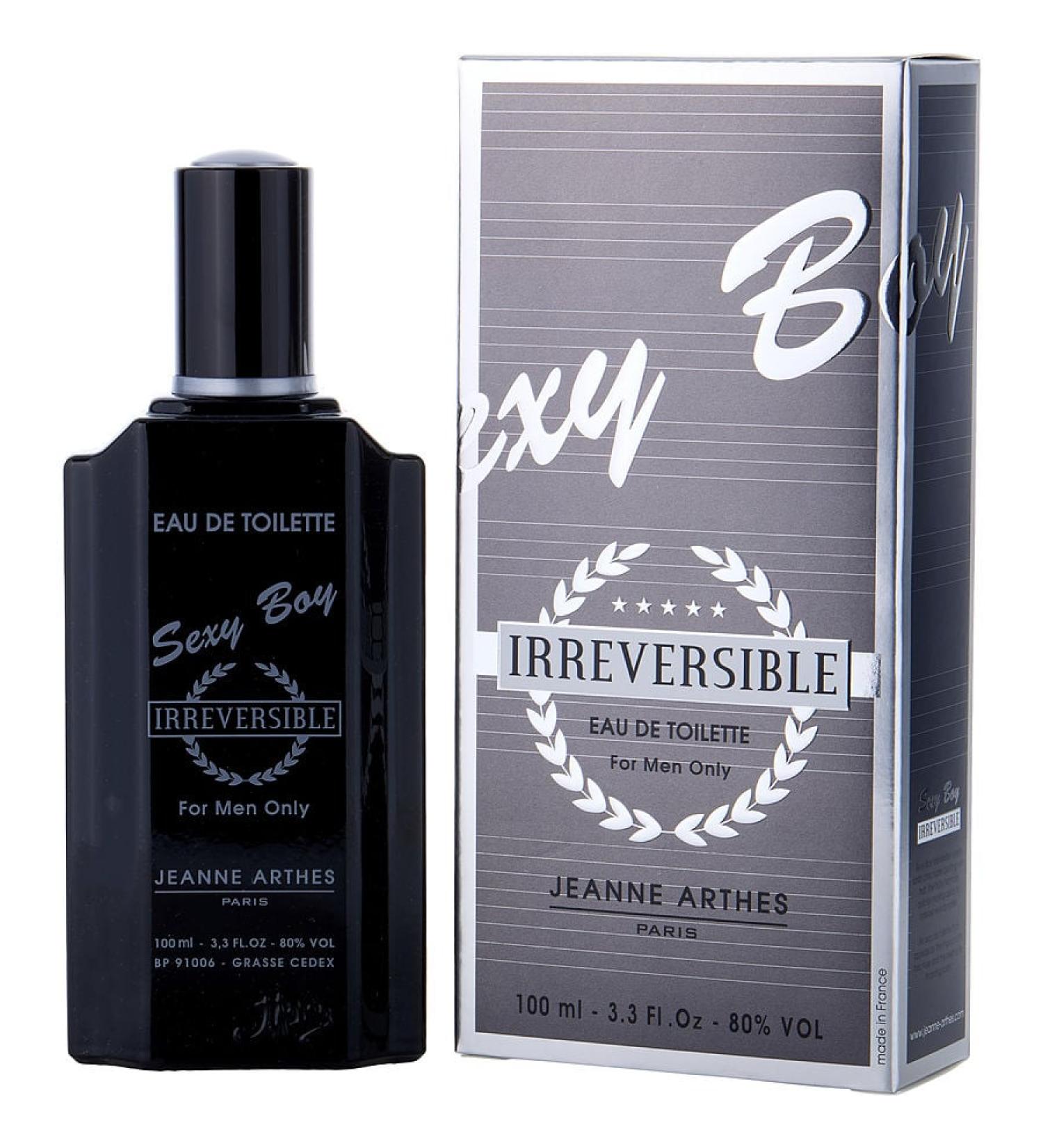SEXY BOY IRREVERSIBLE by Jeanne Arthes - EDT SPRAY 3.3 OZ - MEN