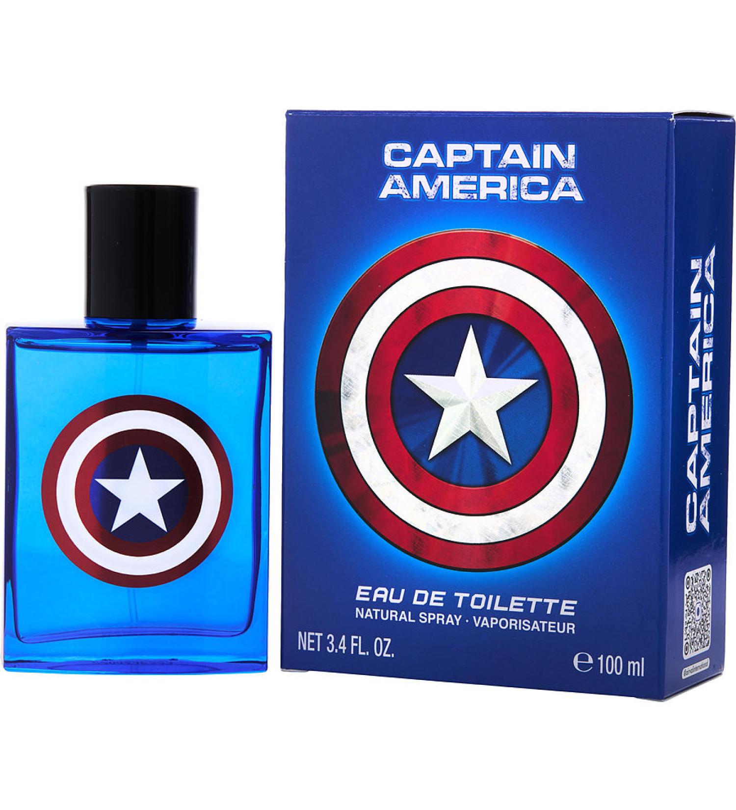 CAPTAIN AMERICA by Marvel - EDT SPRAY 3.4 OZ (NEW PACKAGING) - MEN
