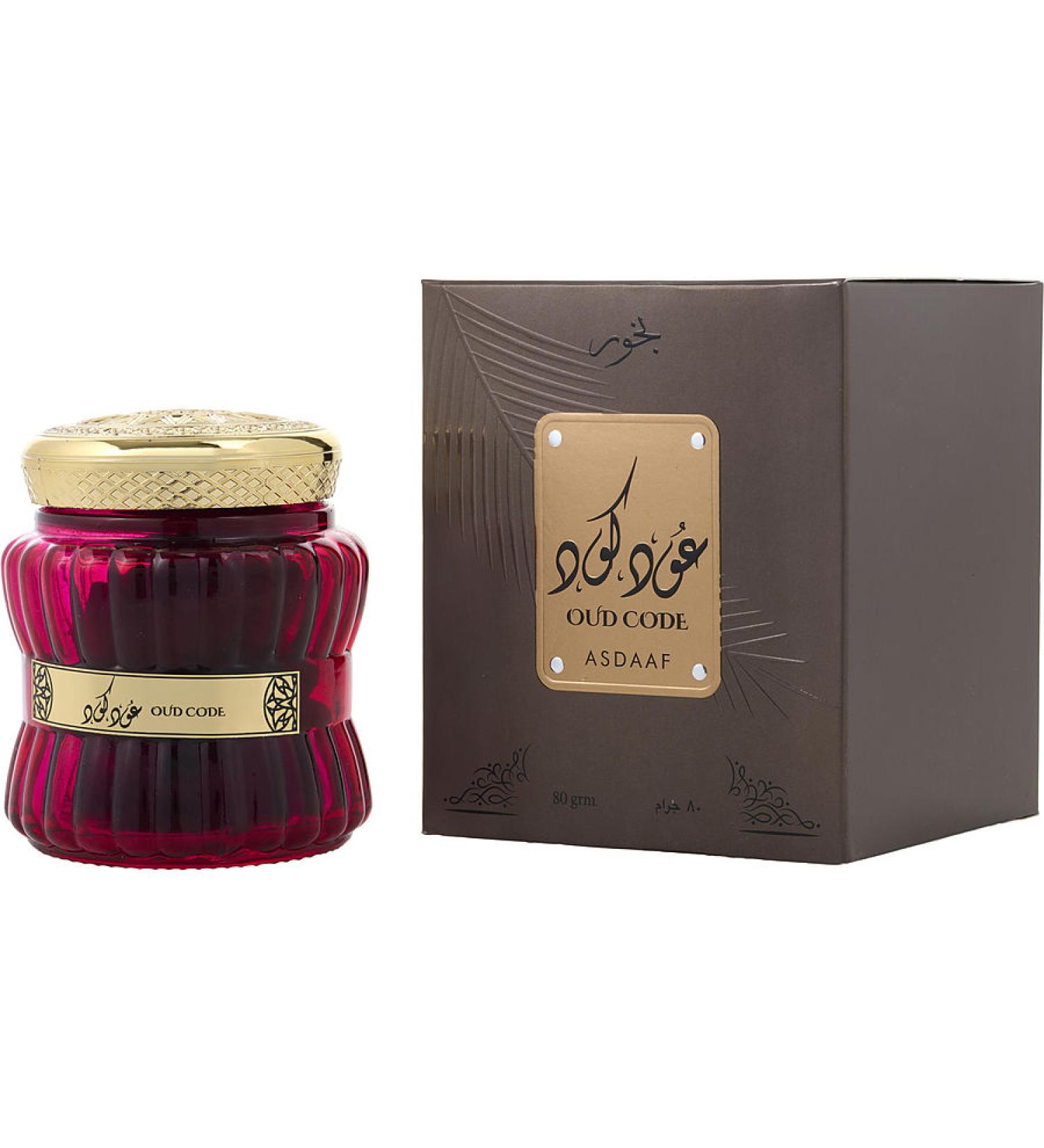 ASDAAF OUD CODE by Lattafa - INCENSE TABLETS 2.7 OZ - UNISEX