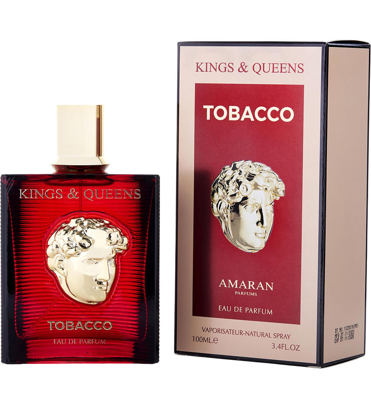 AMARAN KINGS & QUEENS TOBACCO by Amaran - EAU DE PARFUM SPRAY 3.4 OZ - UNISEX