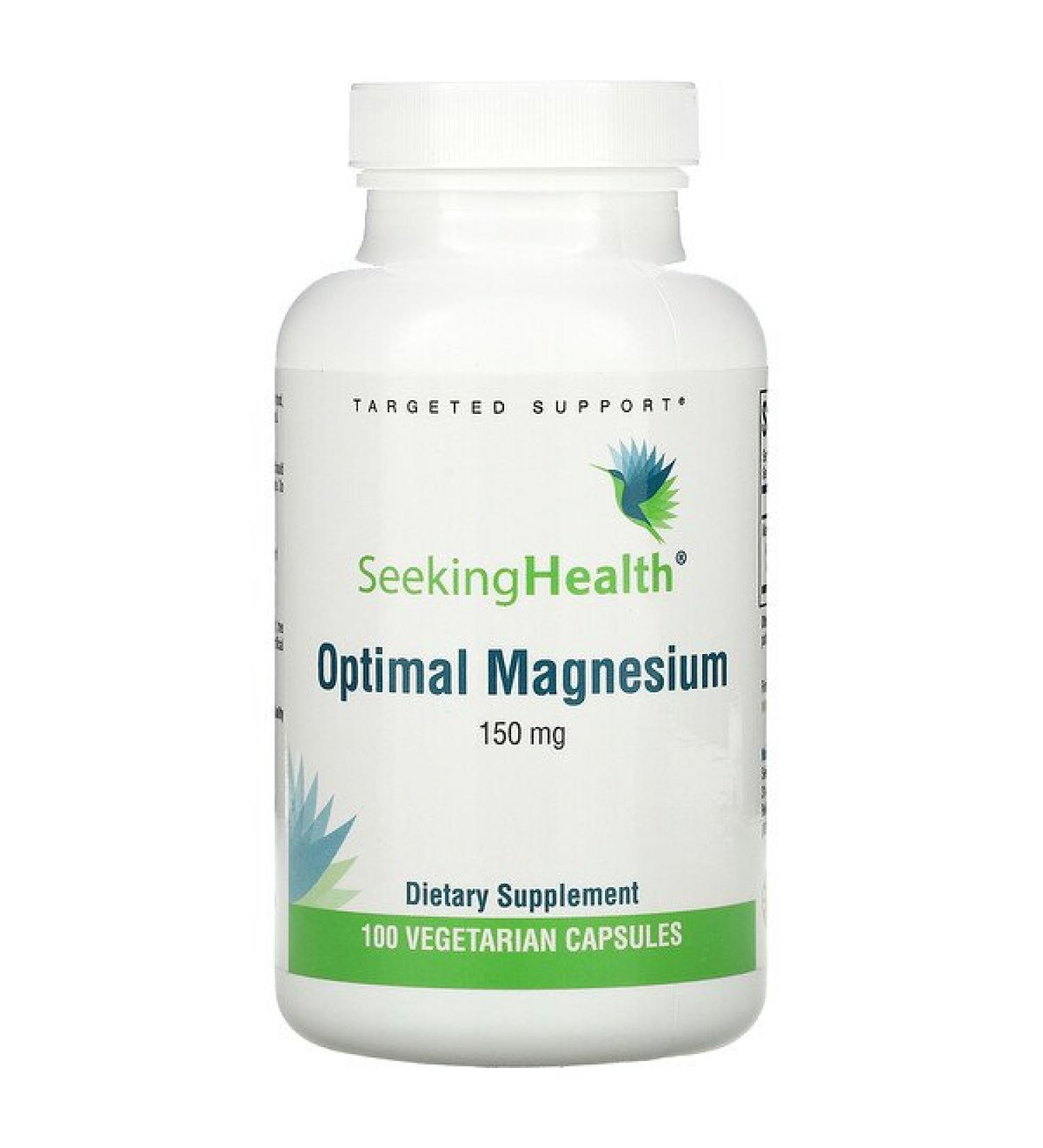Seeking Health Optimal Magnesium 150 mg 100 Vegetarian Capsules