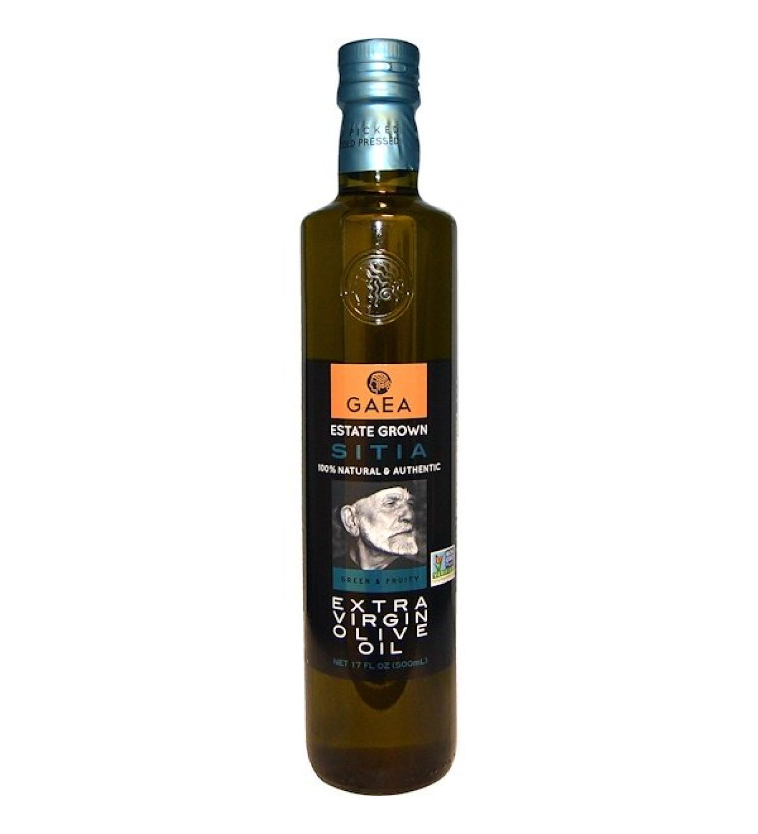 Gaea Green & Fruity Extra Virgin Olive Oil 17 fl oz (500 ml)