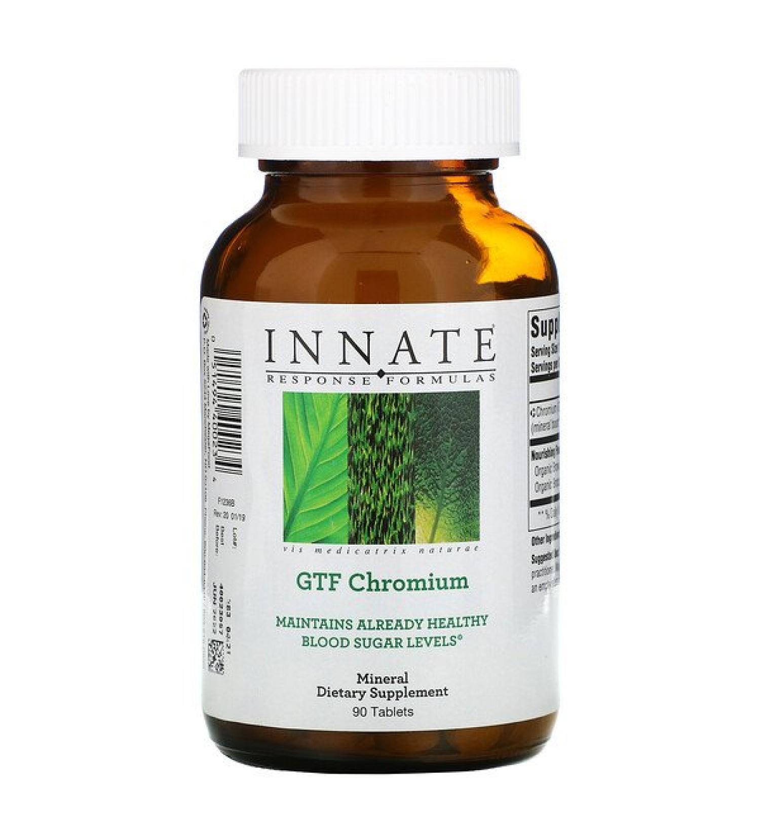 Innate Response Formulas GTF Chromium 90 Tablets