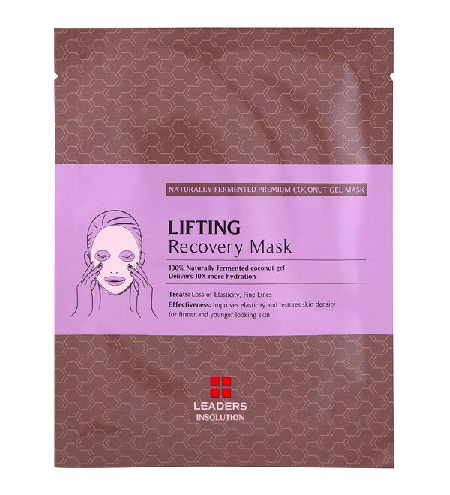 Leaders Coconut Gel Lifting Recovery Beauty Mask 1 Sheet 30 ml