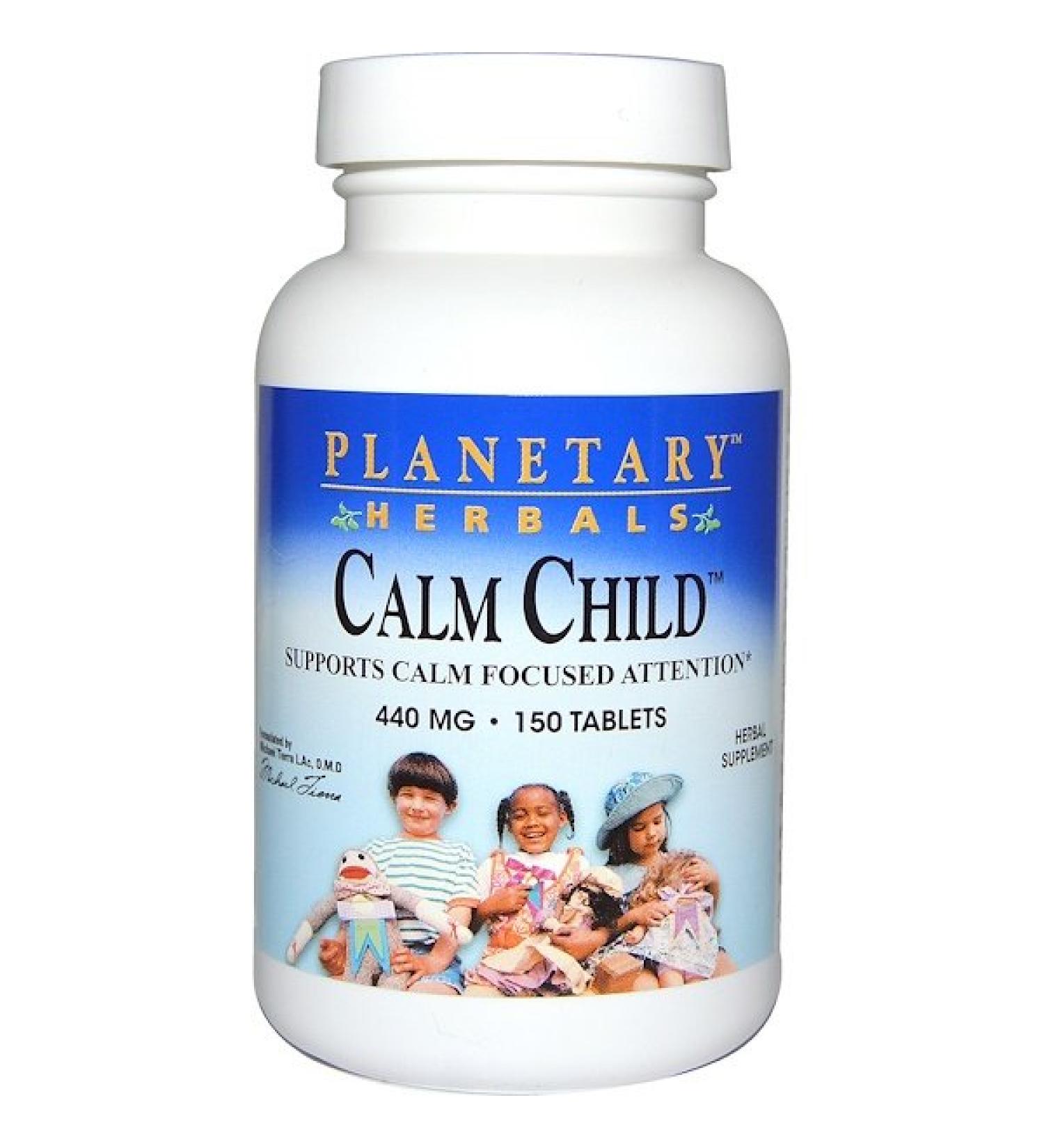 Planetary Herbals Calm Child 440 mg 150 Tablets
