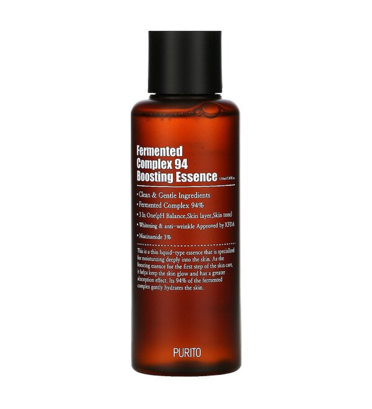 Purito Fermented Complex 94 Boosting Essence 5.07 fl oz (150 ml)