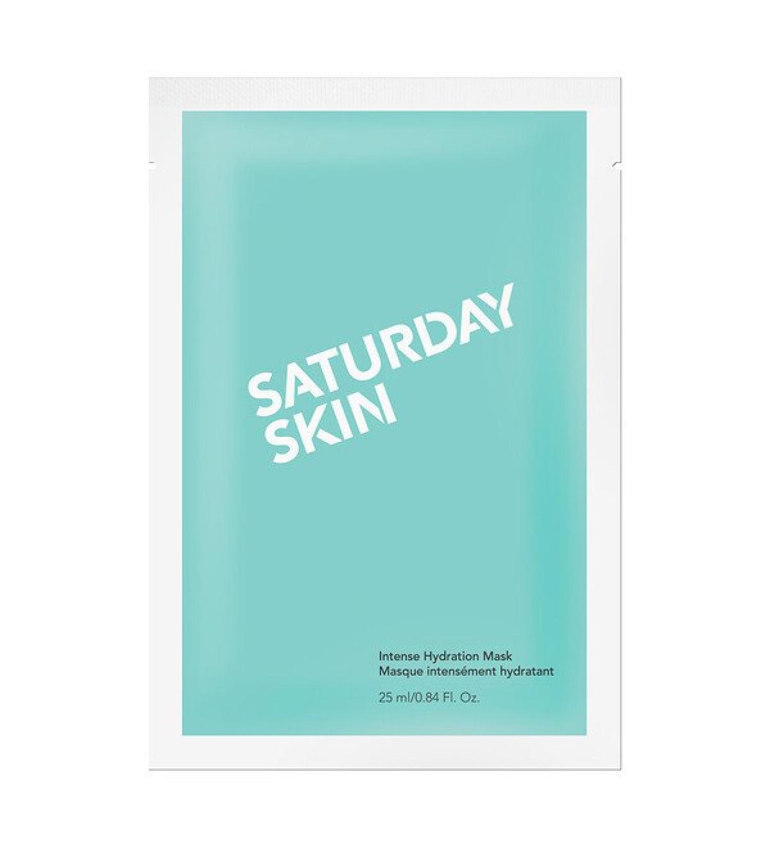Saturday Skin Intense Hydration Mask 5 Sheets 0.84 fl oz (25 ml) Each