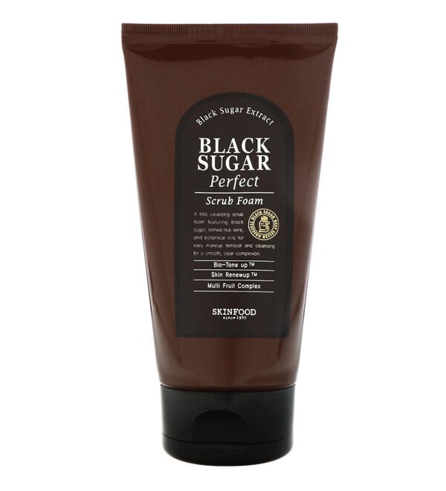 Skinfood Black Sugar Perfect Scrub Foam 1.41 oz (40 g)