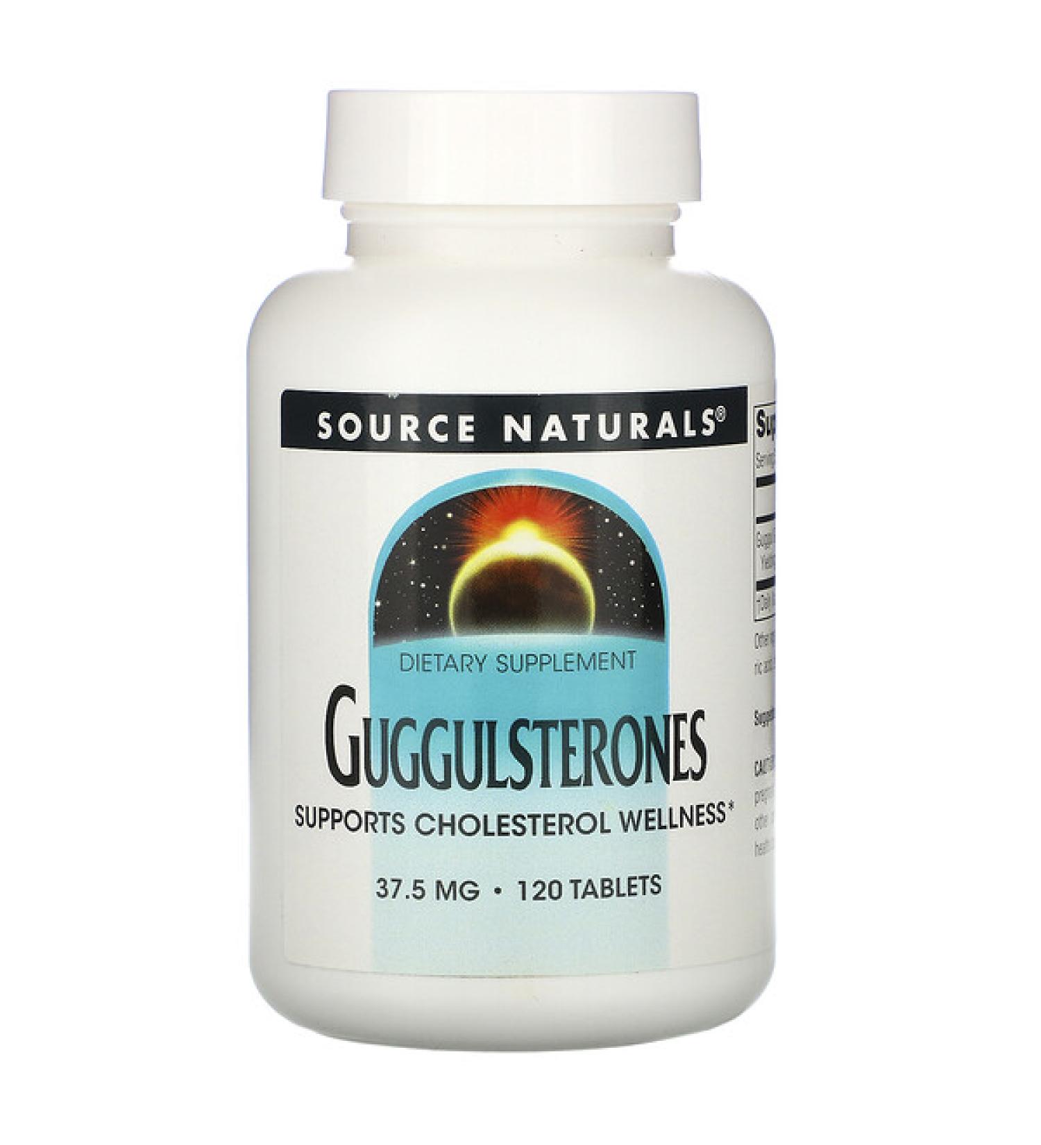 Source Naturals Guggulsterones 37.5 mg 120 Tablets