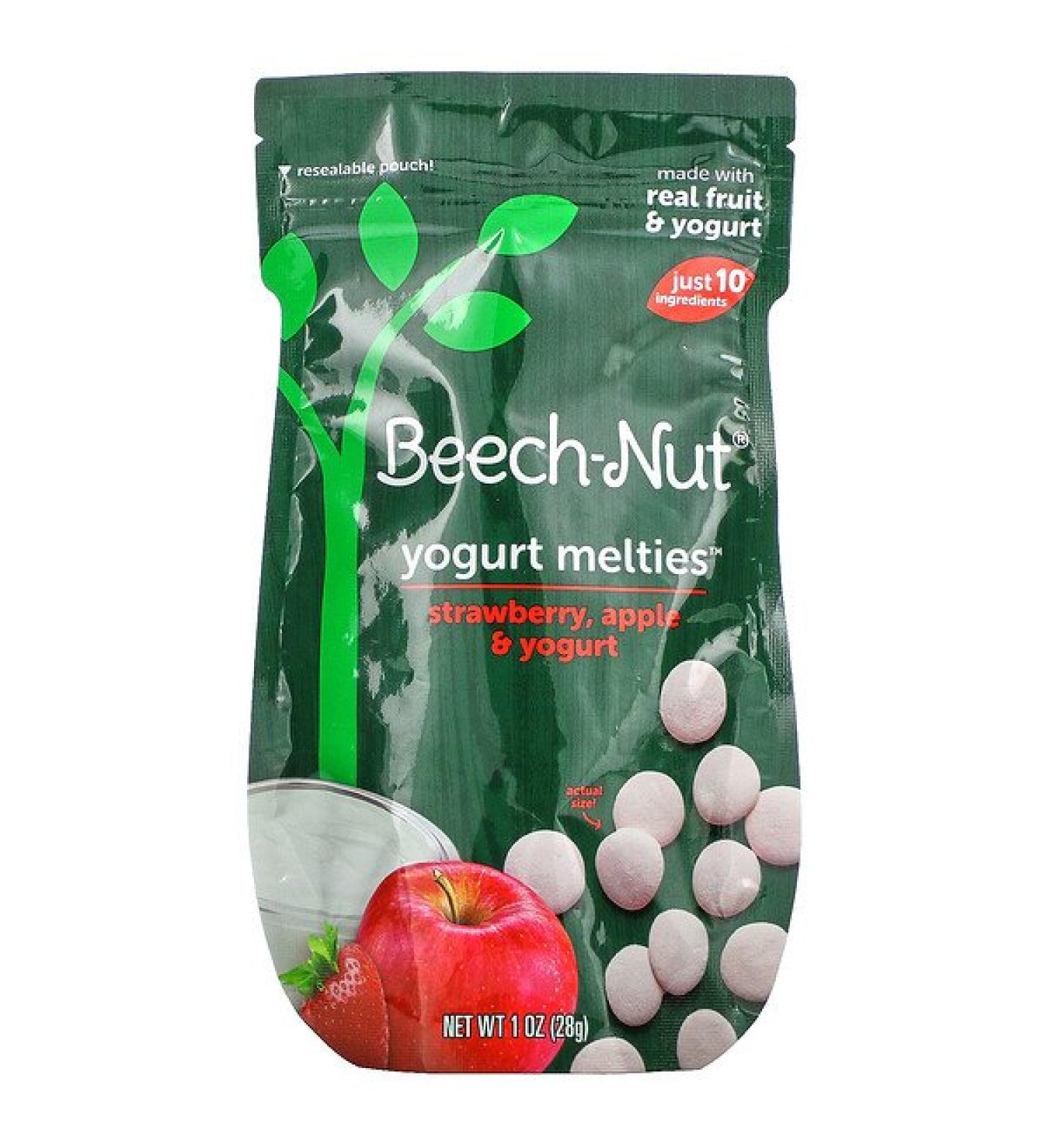 Beech-Nut Yogurt Melties Strawberry Stage 3 Apple & Yogurt 1 oz (28 g)