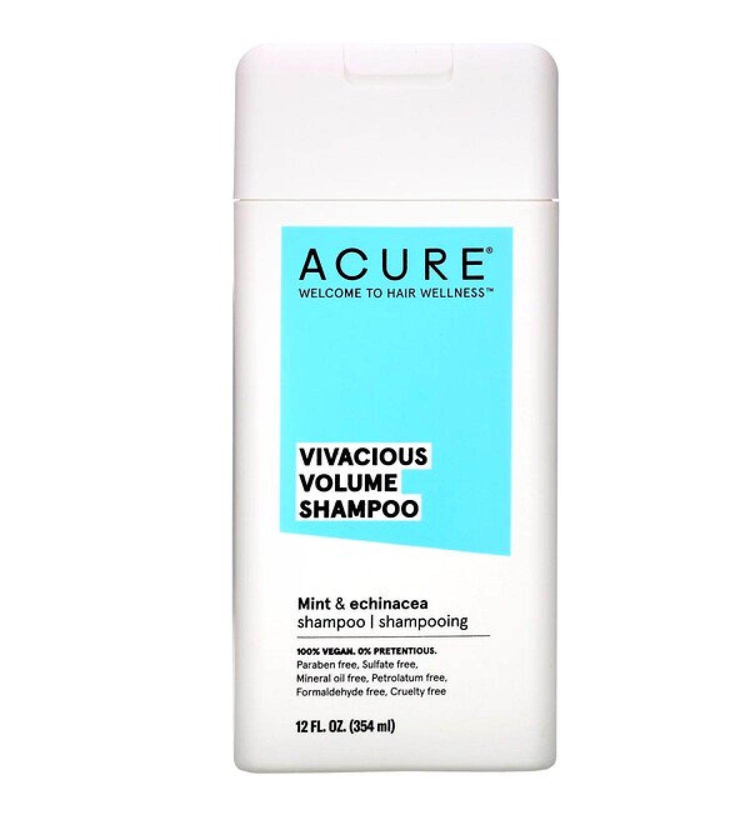 Acure Vivacious Volume Shampoo Mint & Echinacea 12 fl oz (354 ml)