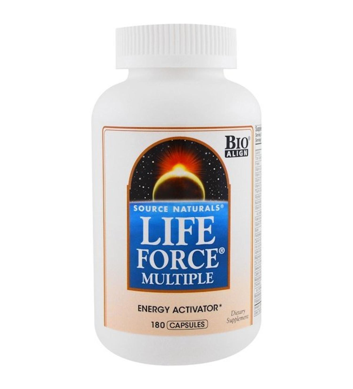 Source Naturals Life Force Multiple 180 Capsules