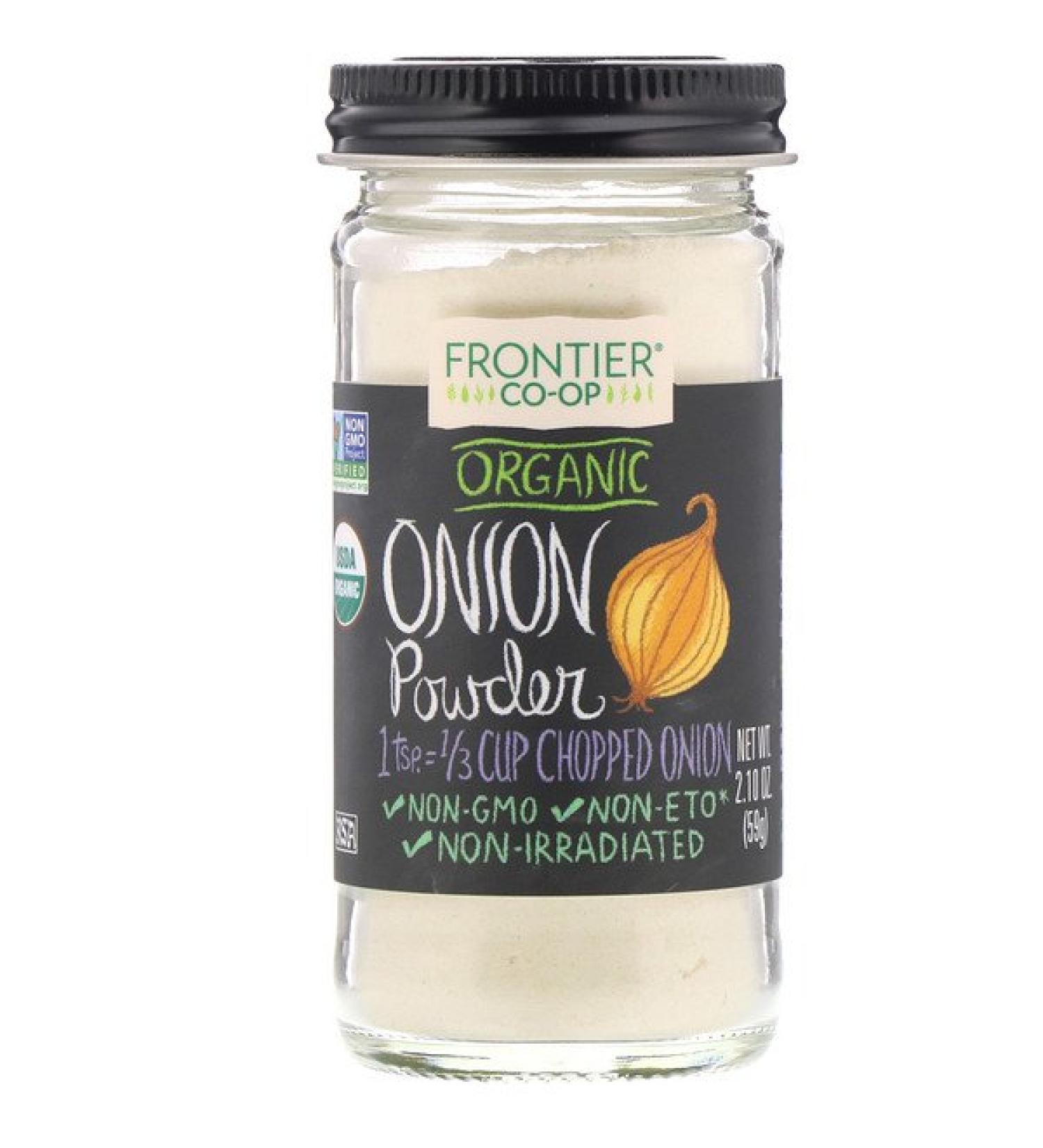 Frontier Natural Products Organic Onion Powder 2.10 oz (59 g)