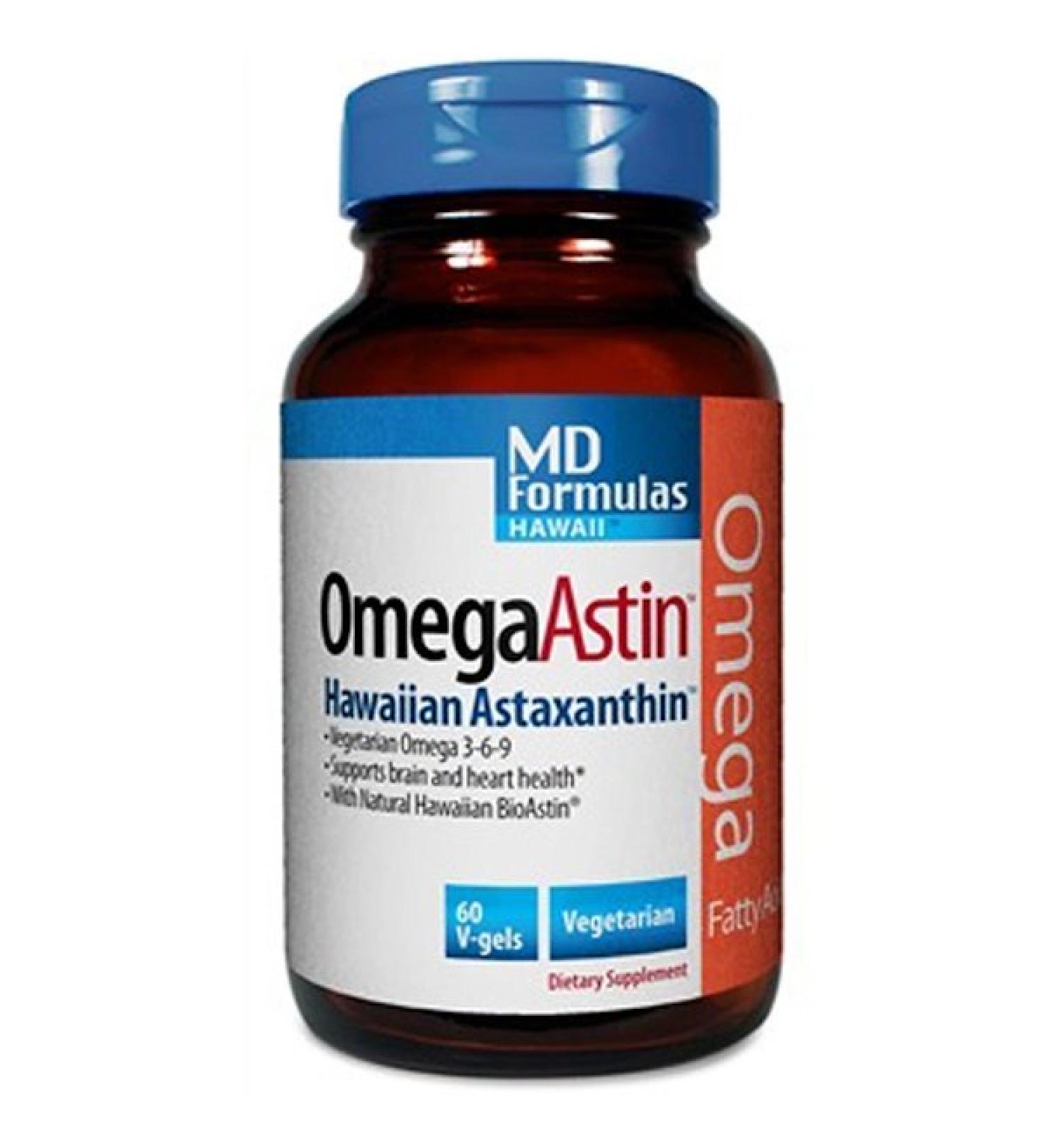 Nutrex Hawaii OmegaAstin Hawaiian Astaxanthin 60 V-Gels