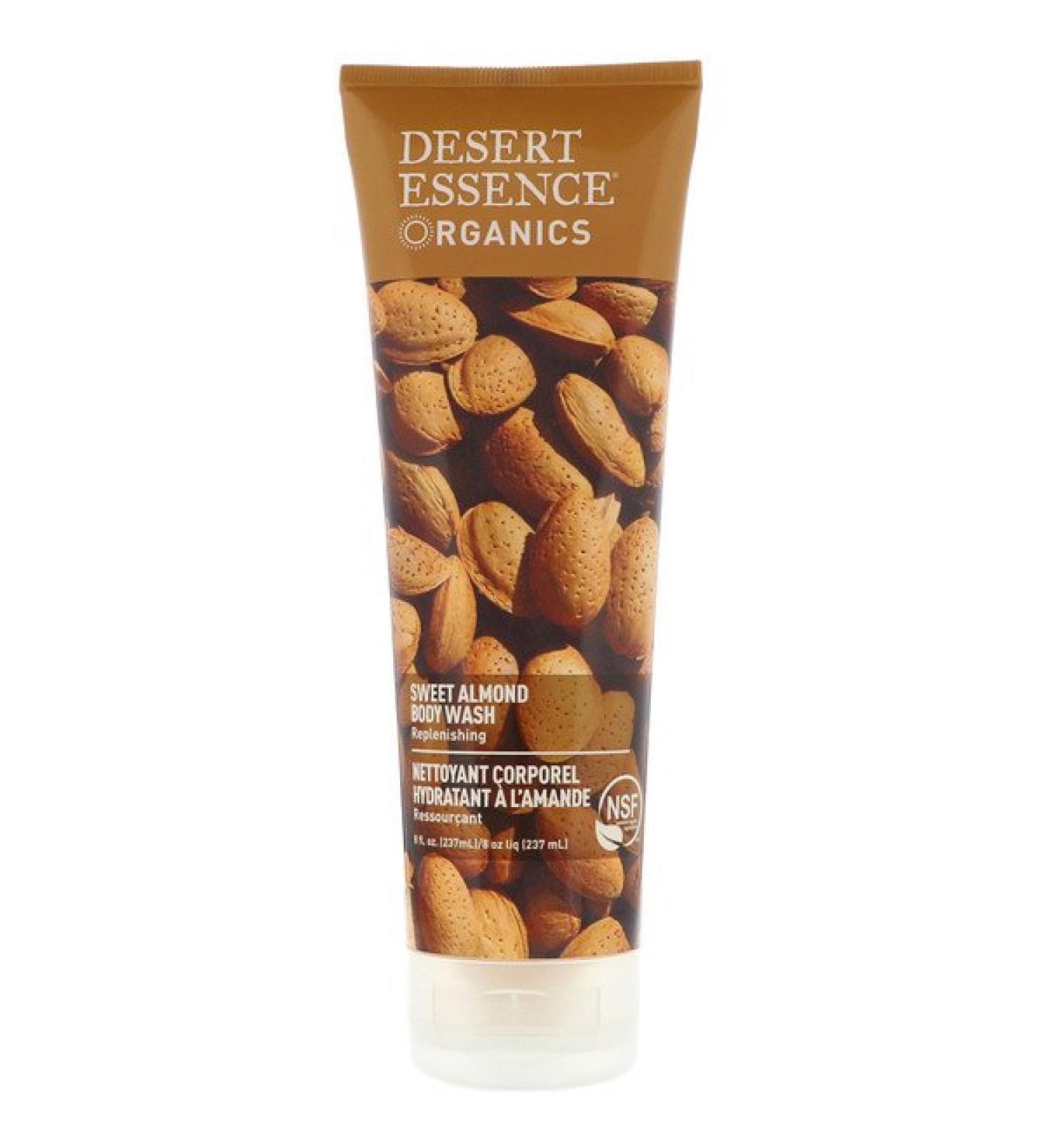 Desert Essence Organics Body Wash Sweet Almond 8 fl oz (237 ml)