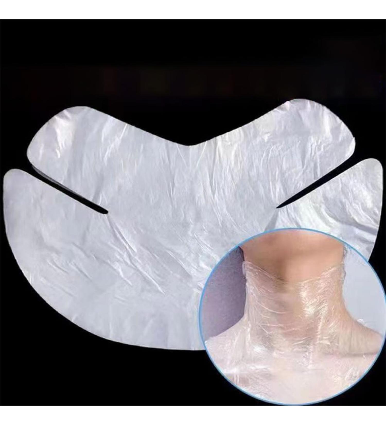 100pcs Disposable Neck Mask Sheets - Moisturizing & Firming DIY Skin Care for Neck Wrinkles - Buy Online on GoSupps.com