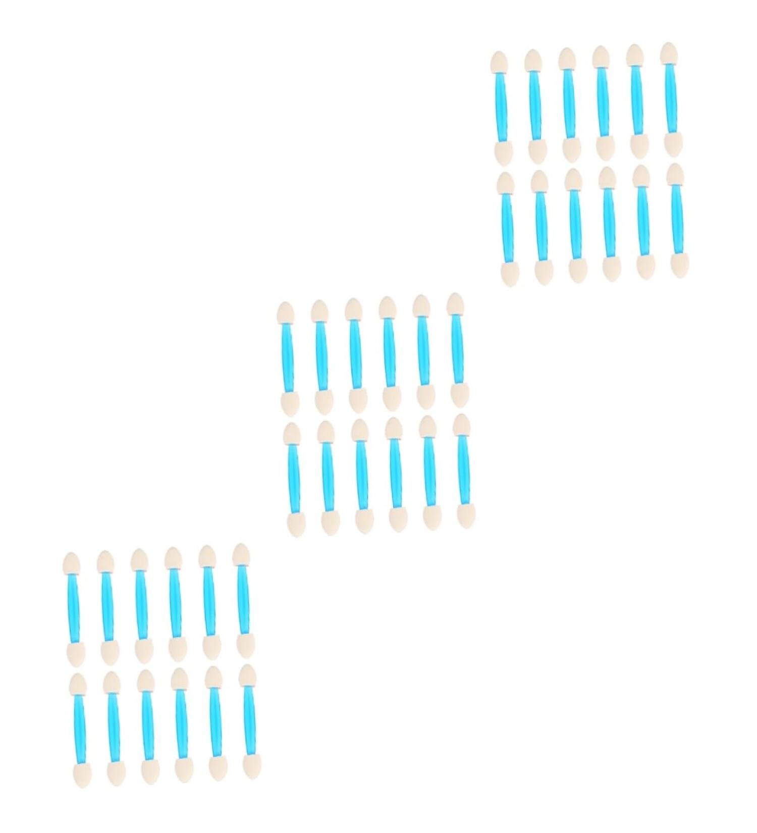 FOMIYES 72 Pcs Women Eyeshadow Brush Makeup Eyeshadow Brush Eye Shadow Stick Sponge Applicator Miss 7cmx3pcs Colorfulx3pcs - Buy Online on GoSupps.com