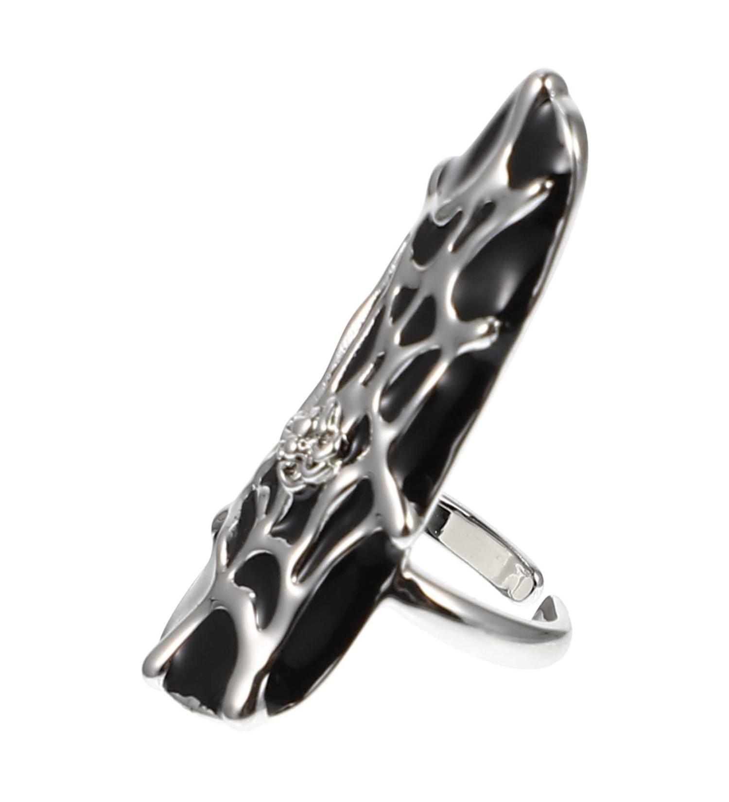 Holibanna Halloween Nails Sticker Spider Nail Ring Miss Full Cover Vampire Alloy Gothic Vampire Nails - Buy Online on GoSupps.com