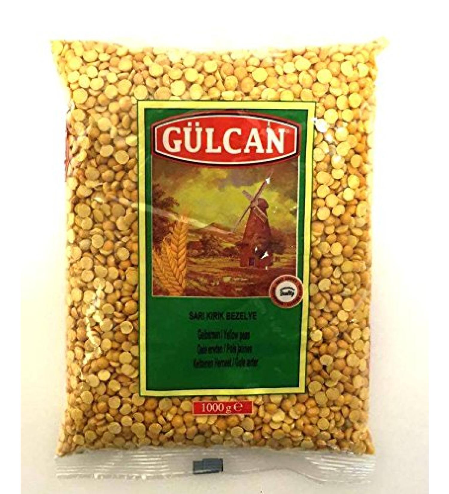 G lcan yellow half peas 1000g