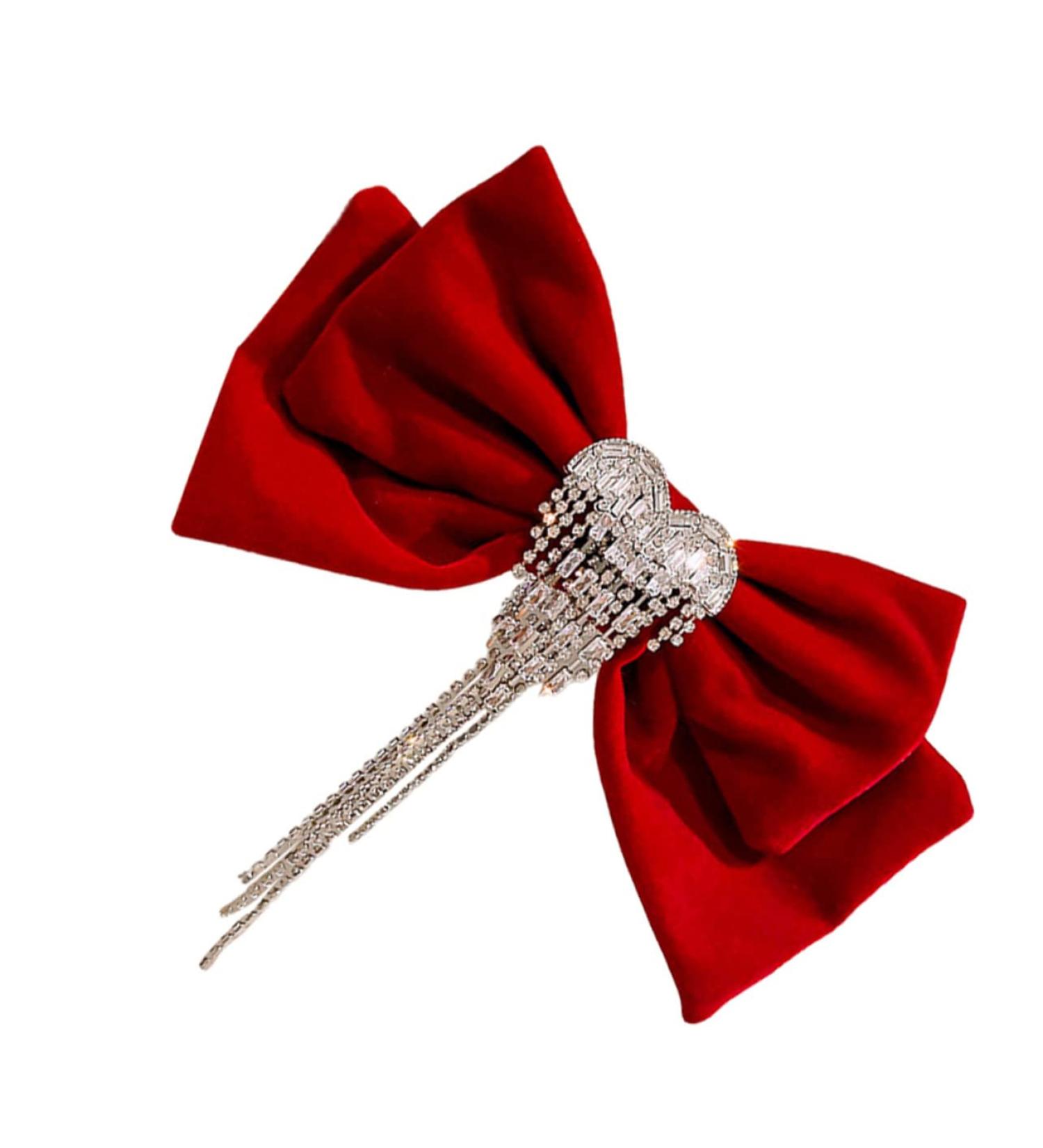 BELLIFFY Tassel Hair Clip Hair Accessories Girl Bow Hairpin Hair Bow Clip Bow Tassel Barrette Hair Bowknot Bow Hair Barrette Bow Barrette Bowknot Barrette Bowknot Tassel Hairpin - Buy Online on GoSupps.com
