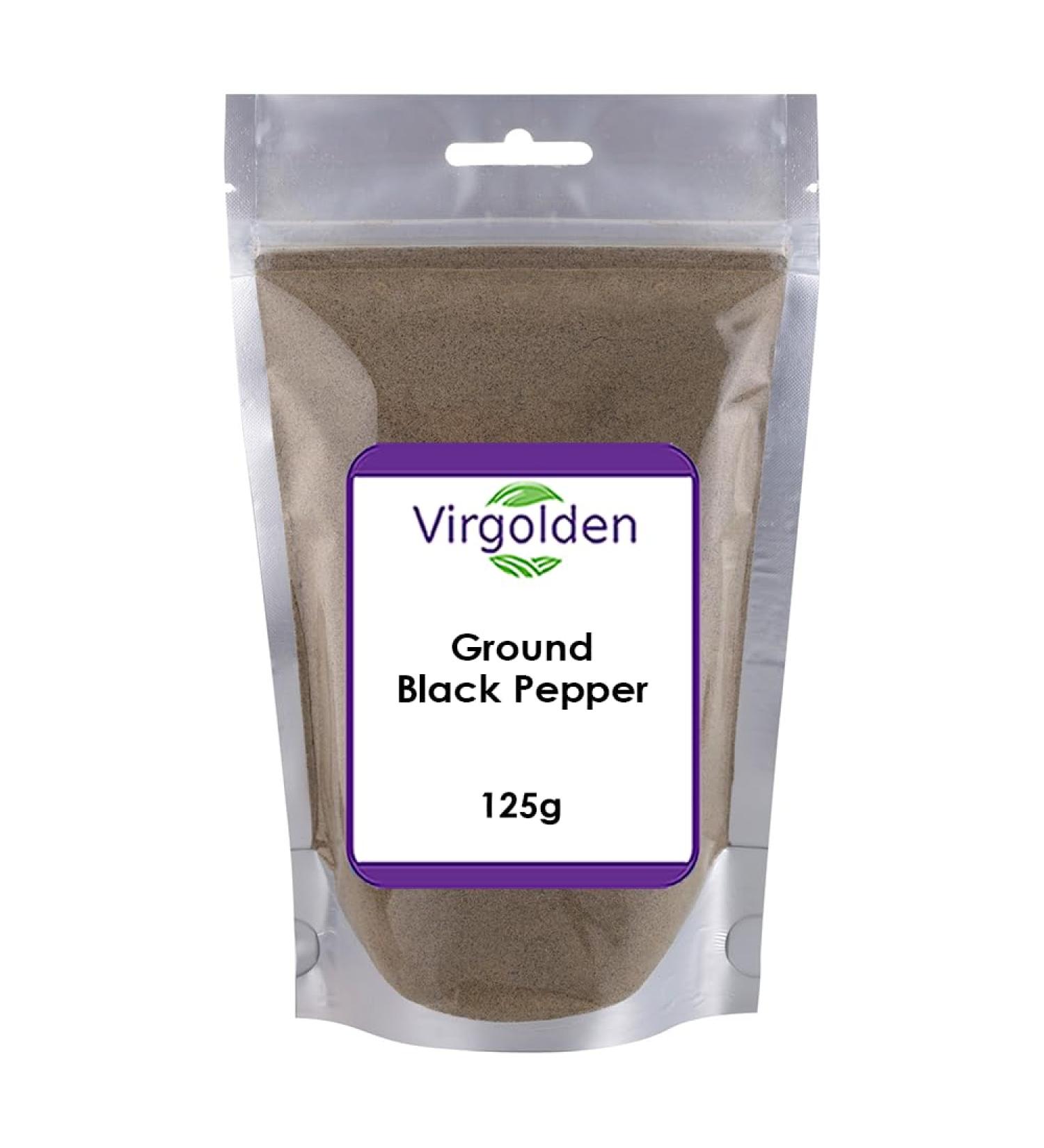 Ground Black Pepper 125g by Virgolden