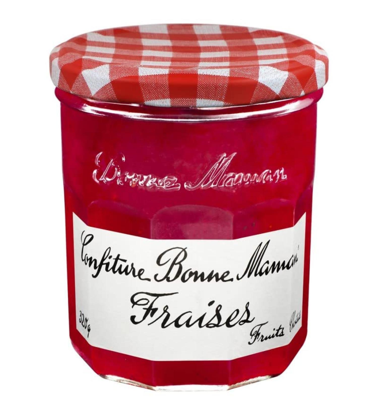 Bonne Maman Strawberry Jam 320 g Pack of 4 - Buy Online on GoSupps.com