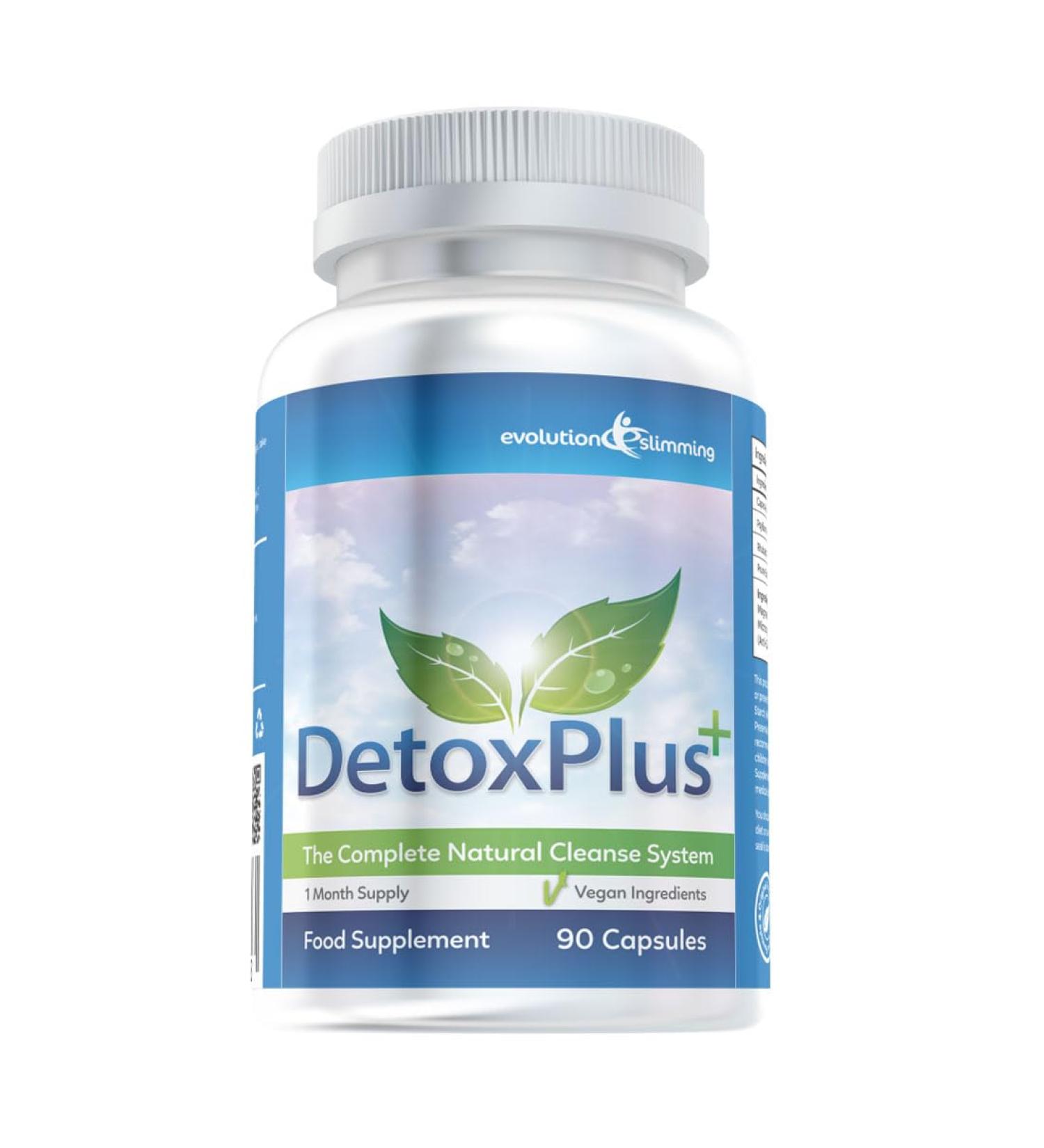 Detox Plus Complete Cleansing System 90 Count - Effective Detoxification Supplement - Buy Online on GoSupps.com