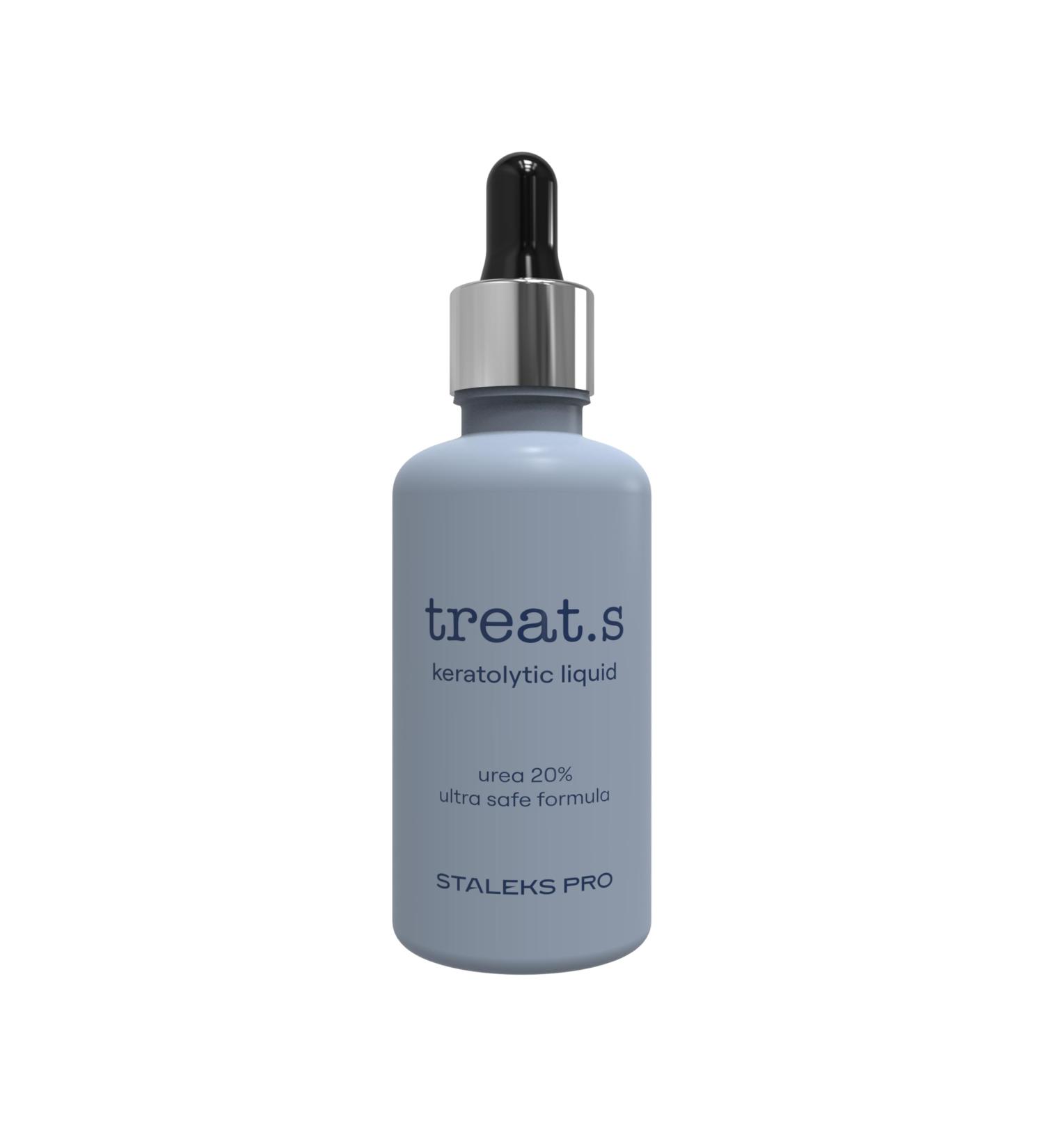 STALEKS SP Z OO Treats by STALEKS PRO Keratolytic treatment with natural extracts and peeling and moisture components for removing rough foot skin not tested on animals 50 ml - Buy Online on GoSupps.com