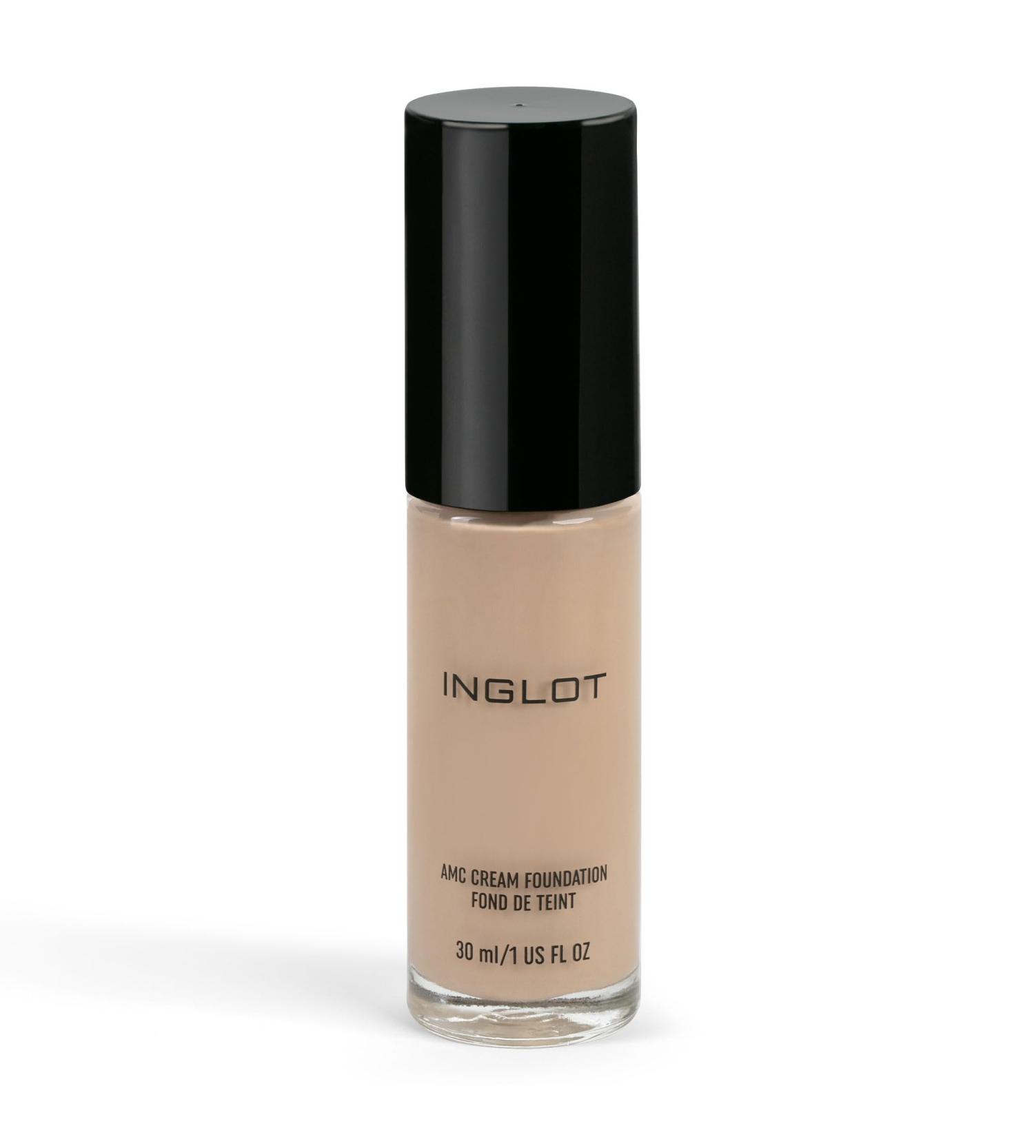 Inglot Foundation | Perfect Natural Coverage | Long-Lasting | Smooth & Matte Finish | Radiant Complexion | AMC Cream Foundation | 30ml: LC101 - Buy Online on GoSupps.com