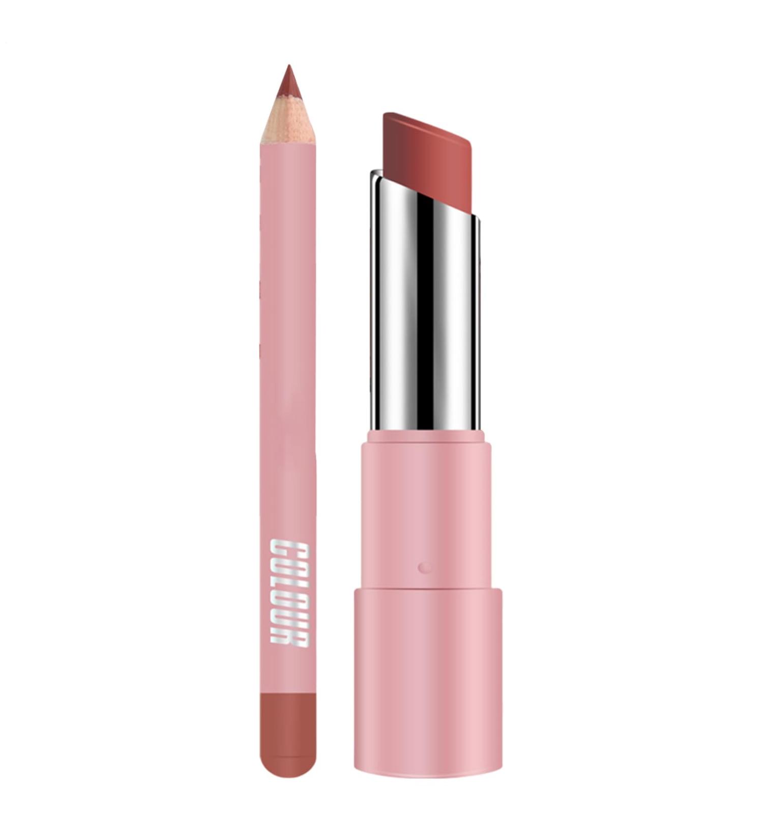  G n rique Moisturizing Lip Balm with Lip Liner Pencil Brightening Non-Sticky Set for Women Ideal for Travel Business School Home Purse Makeup Kits - Buy Online on GoSupps.com