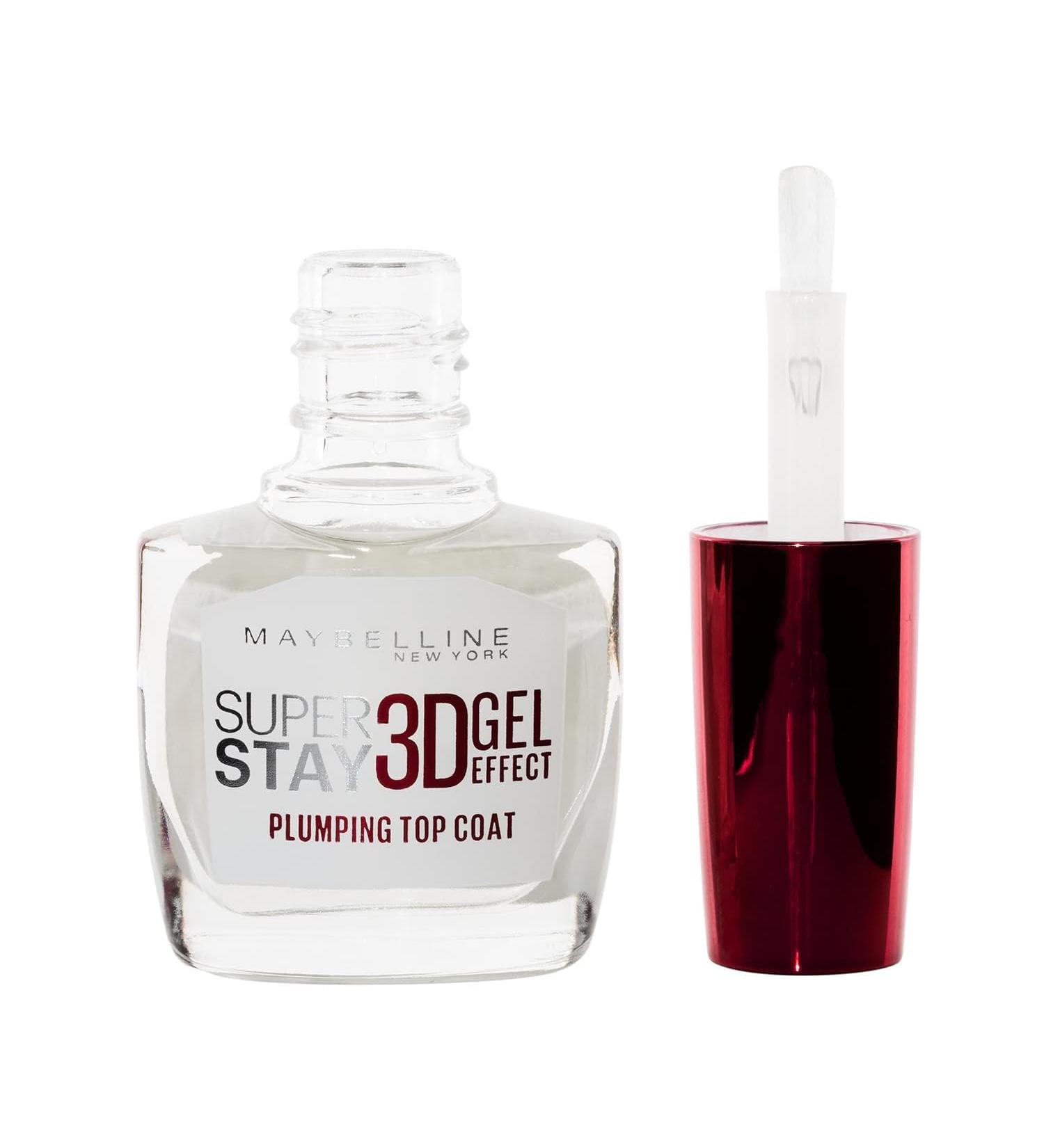 Maybelline Superstay 3D Gel Effect Plumping Top Coat - Long-Lasting Shine and Volume - Buy Online on GoSupps.com