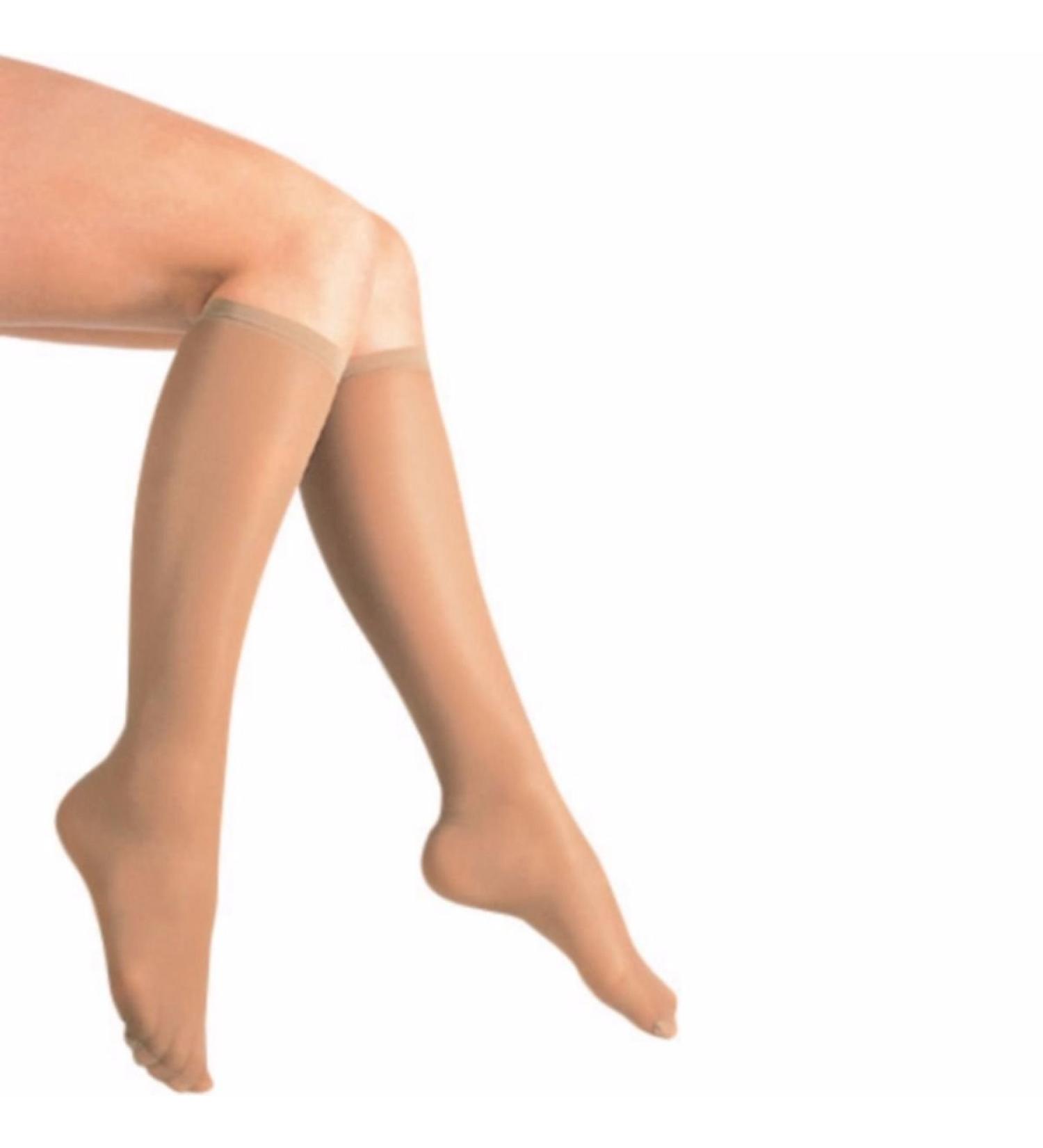 Physical Therapy 78480 Extra Firm Surgical Weight Knee High Stockings 30-40 mmHg Small Beige Pair 30-40 mmHg Small