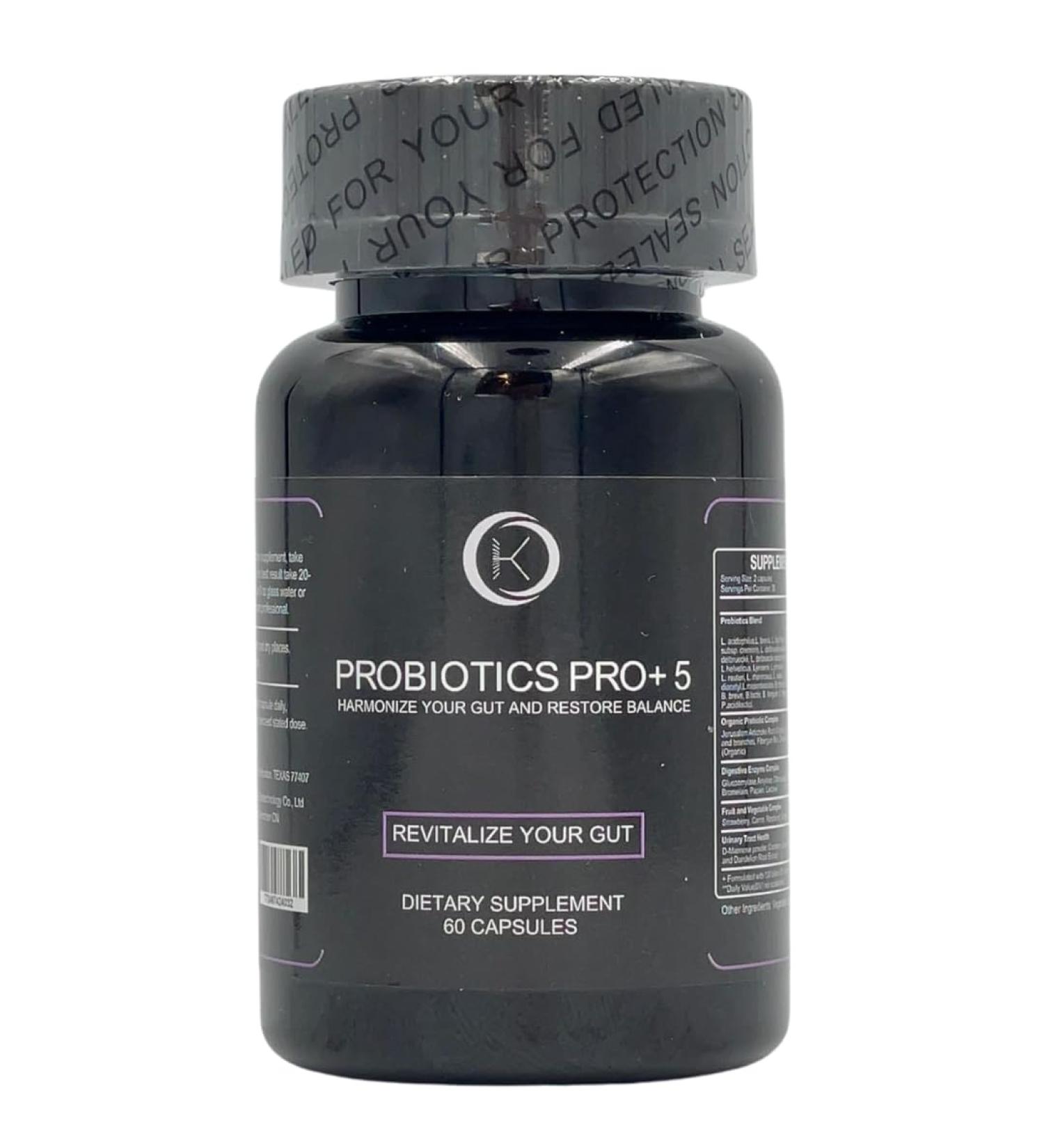 KOKETIKA PROBIOTICS PRO + 5 Pearl Probiotic Daily Probiotic for Women and Men - 60-Day Supply of Prebiotics Harmonize Your Gut and Restore Balance Softgel - Buy Online on GoSupps.com