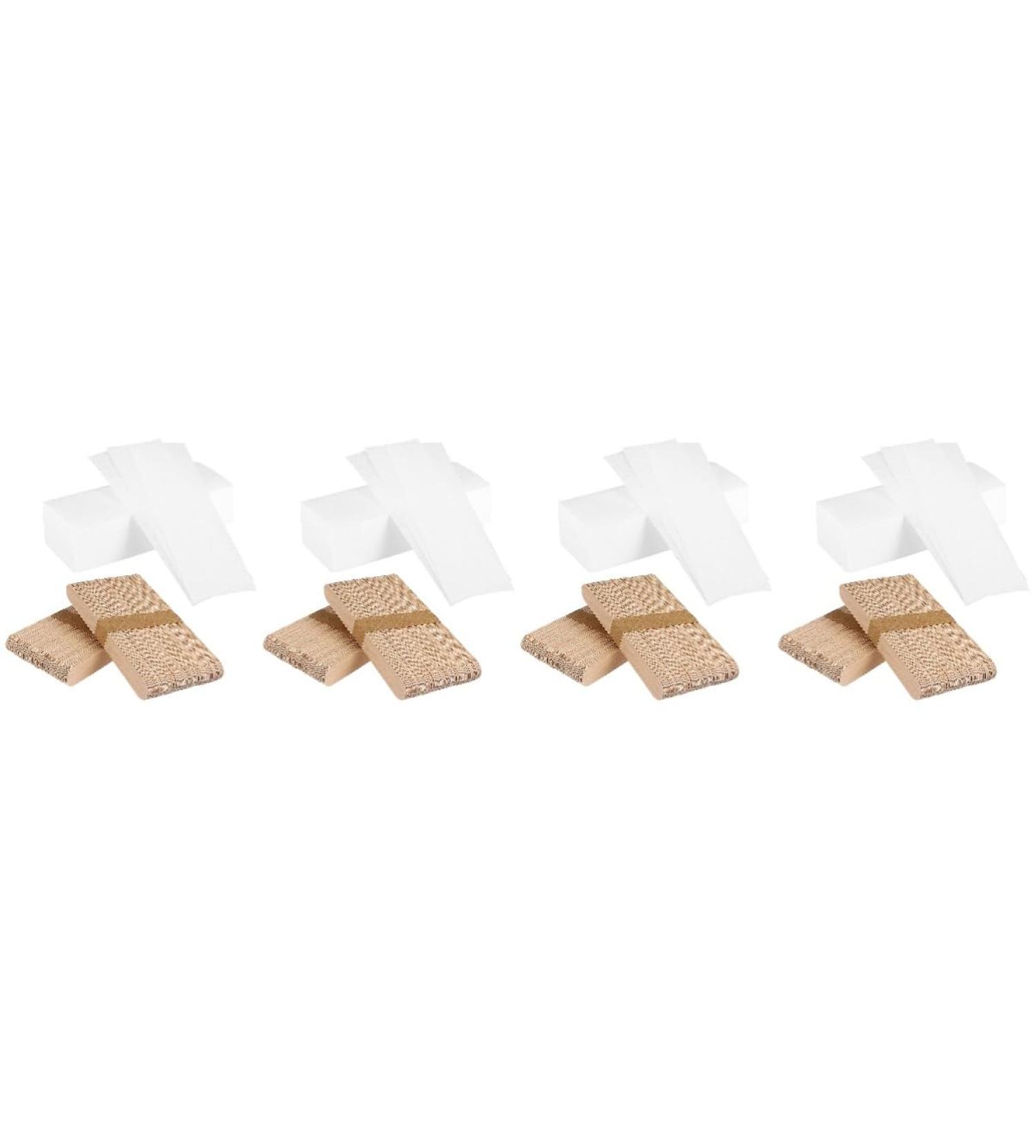 Buy Minkissy 800 STK Wax Paper Set - Eyebrow Wax Roller Pencils & Strips for Women's Hair Removal - International Shipping Available - Buy Online on GoSupps.com