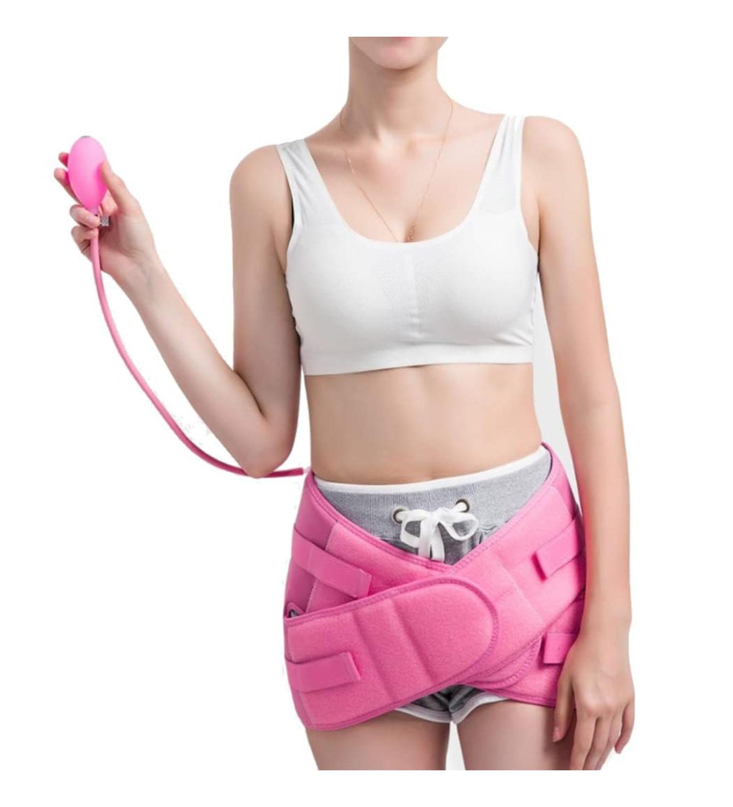 McBean Inflatable Pelvic Hip Belt | Pelvic Floor Support & Repair for Women | Post-Birth Recovery | Pink - Buy Online on GoSupps.com