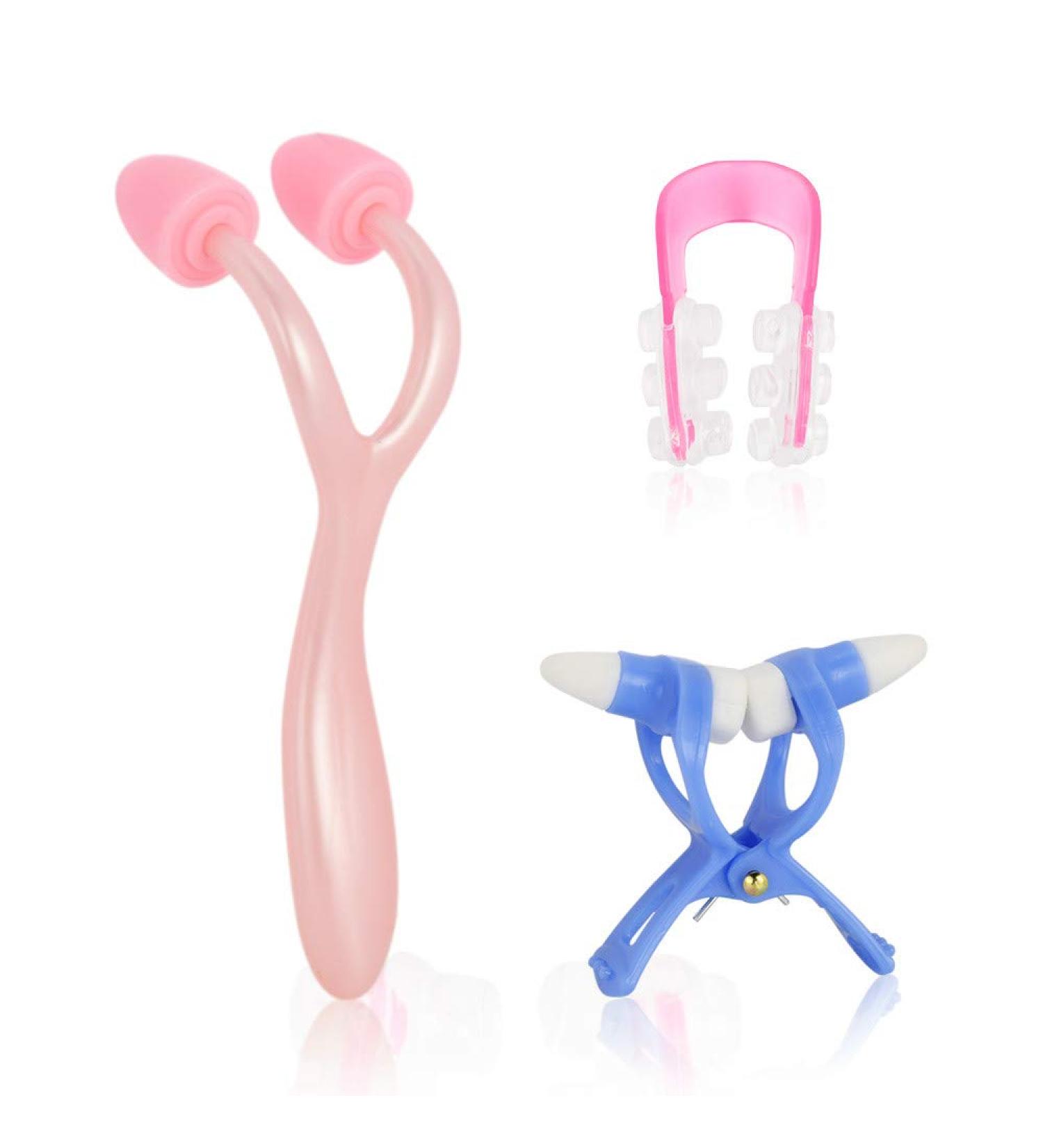 3Ps Magic Nose Lifting Clip Set | Nose Straightening & Massage Tools for Perfect Bridge Correction | International Shipping Available - Buy Online on GoSupps.com