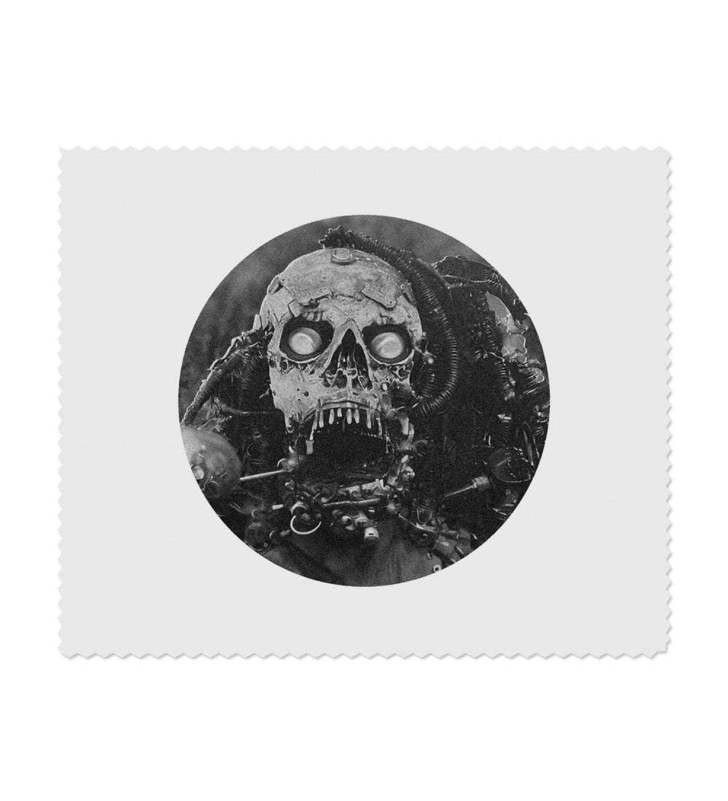 Buy 2 x Cybernetic Skull Microfiber Cleaning Cloths - Premium Quality Eco-Friendly & Versatile Cleaning Solution for Home & Electronics - Buy Online on GoSupps.com