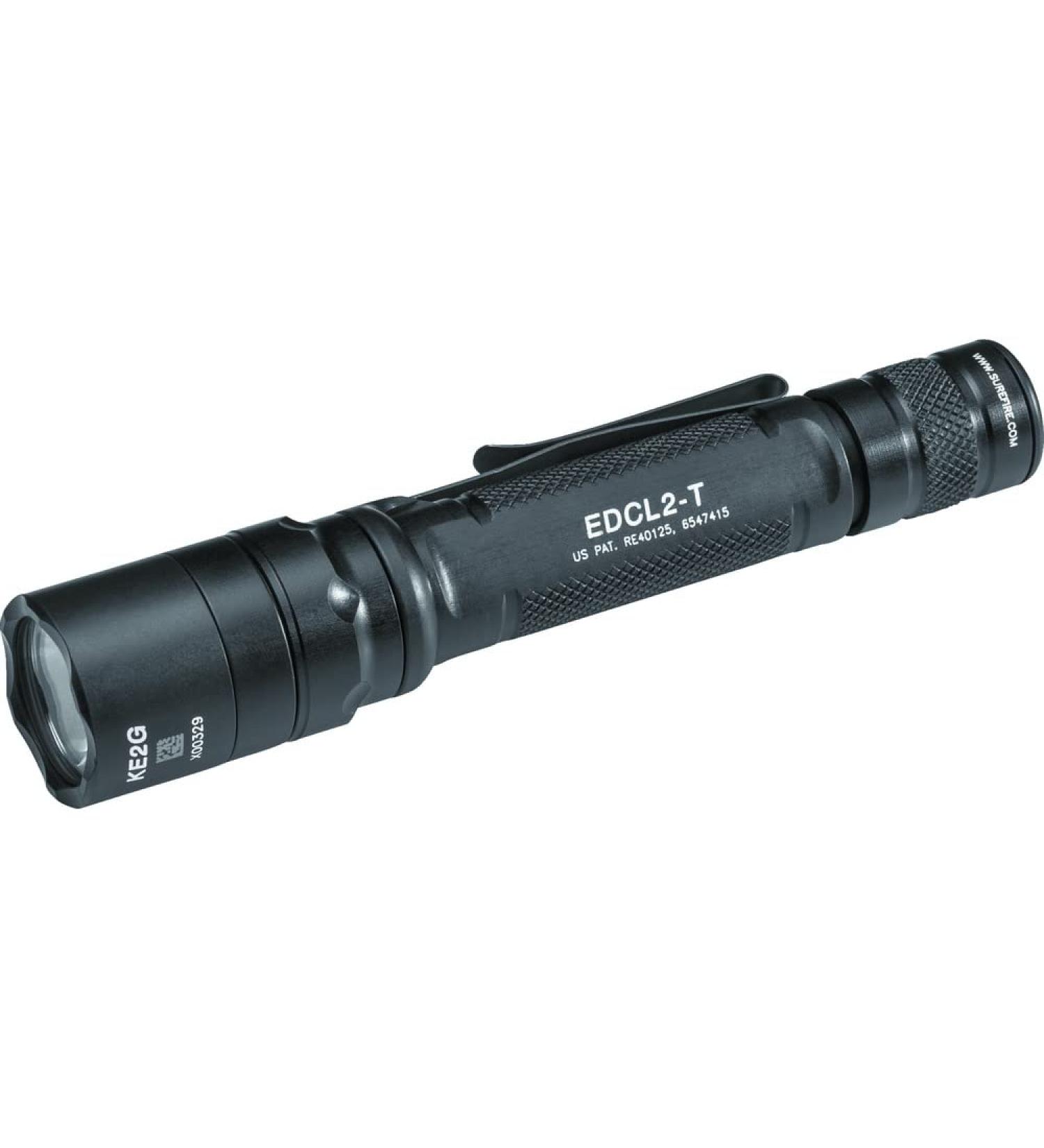 SureFire EDCL2-T Handheld/Everyday Carry Light Black 1200 Lumen - Pack of 1 - Buy Online on GoSupps.com